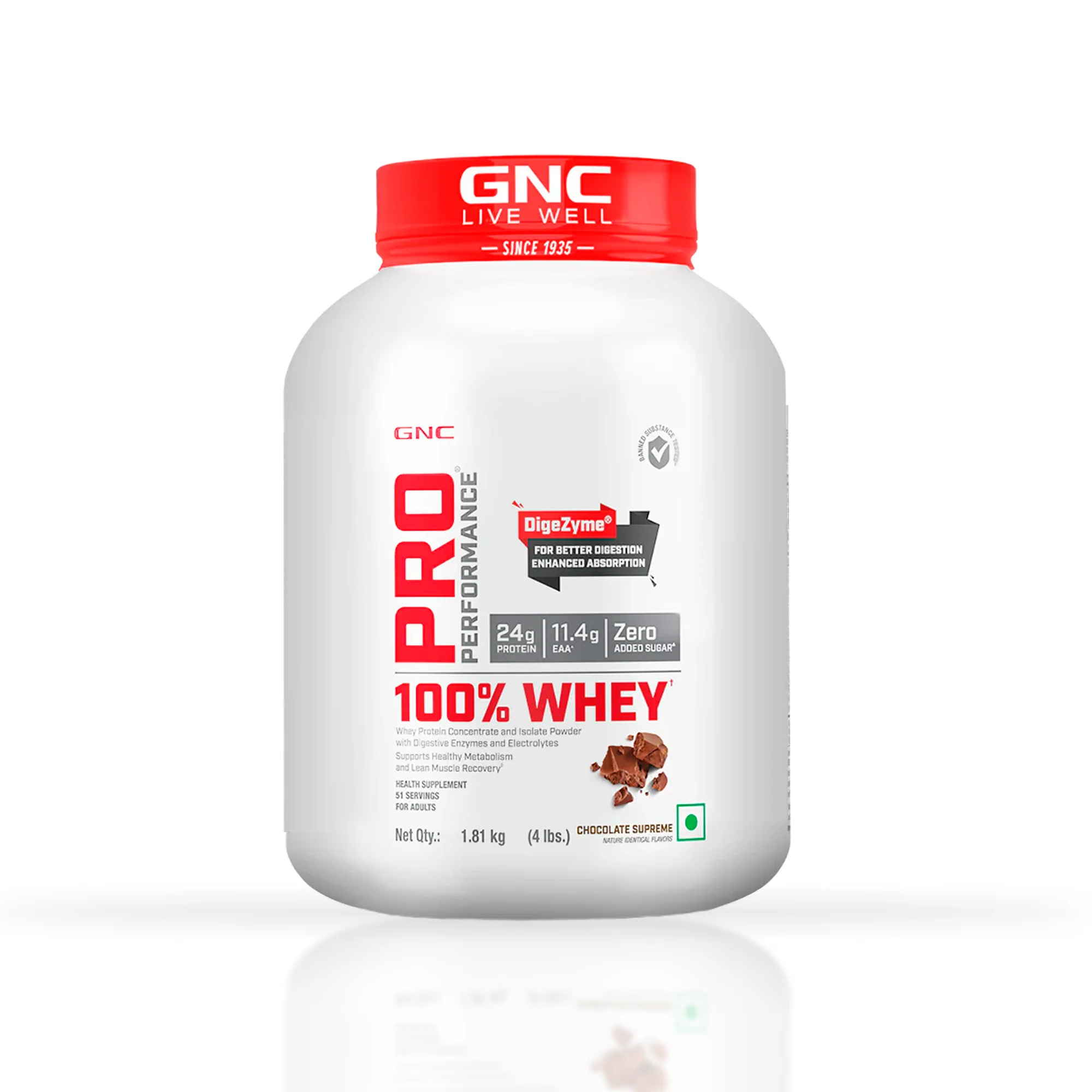 100% Whey Protein 4 lbs - Chocolate Supreme - Image 2