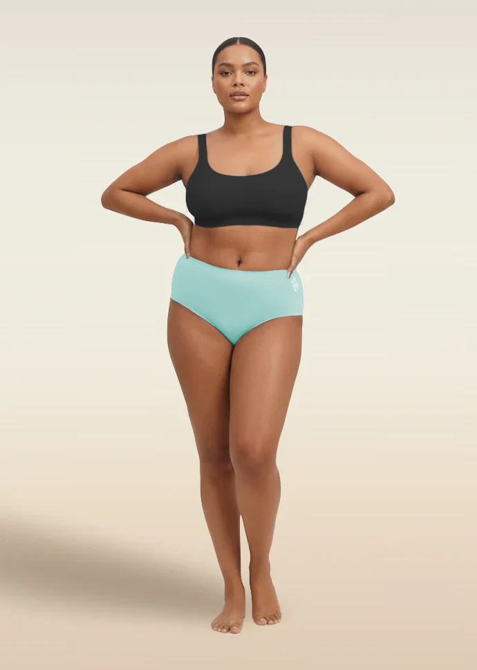 4 Pack - Blue Seamless Underwear - Image 2