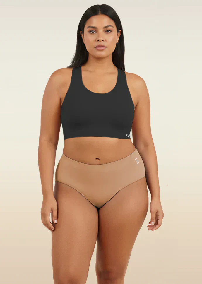 5 Pack - Beige Seamless Underwear - Image 5