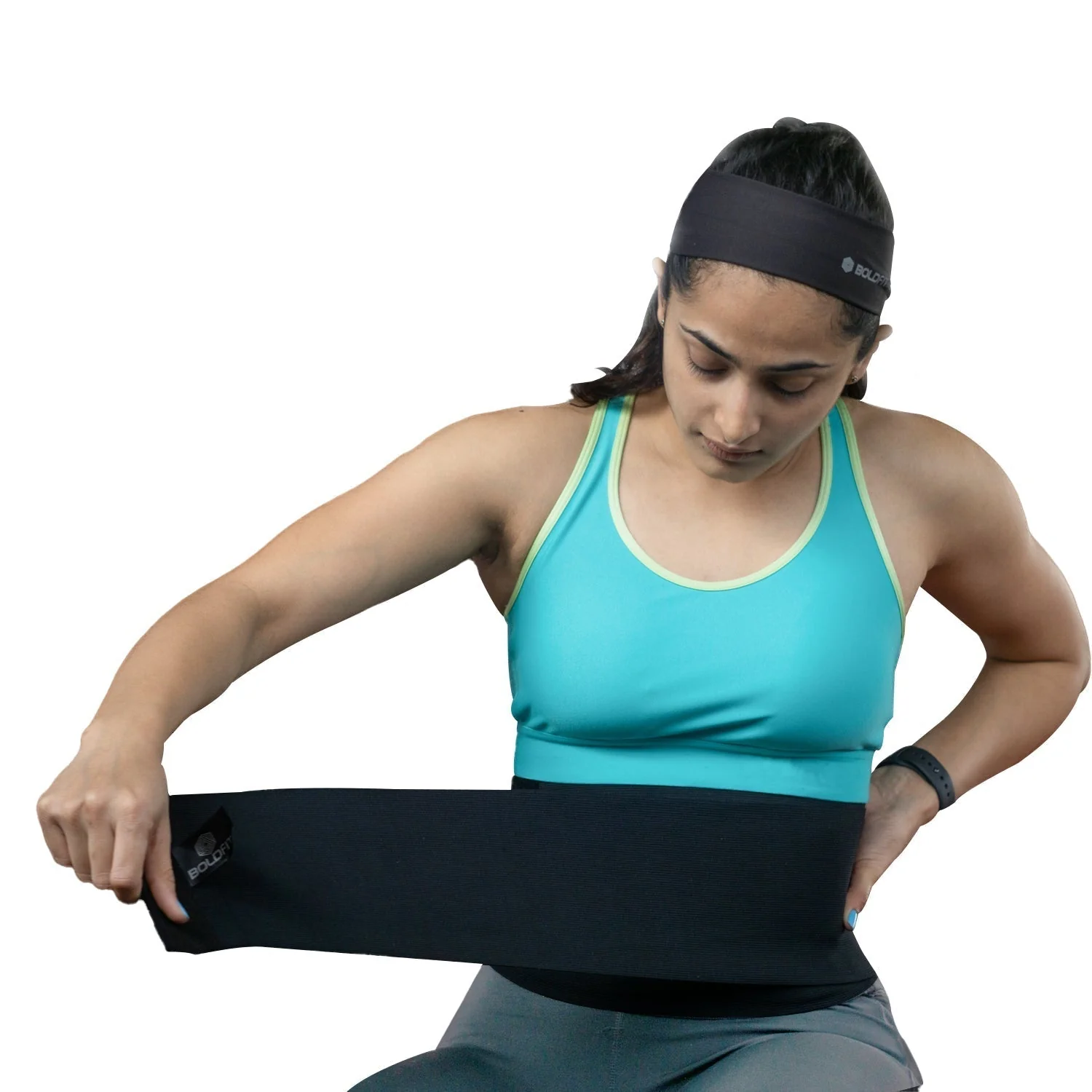 Abdominal Waist Belt - Black - Image 3