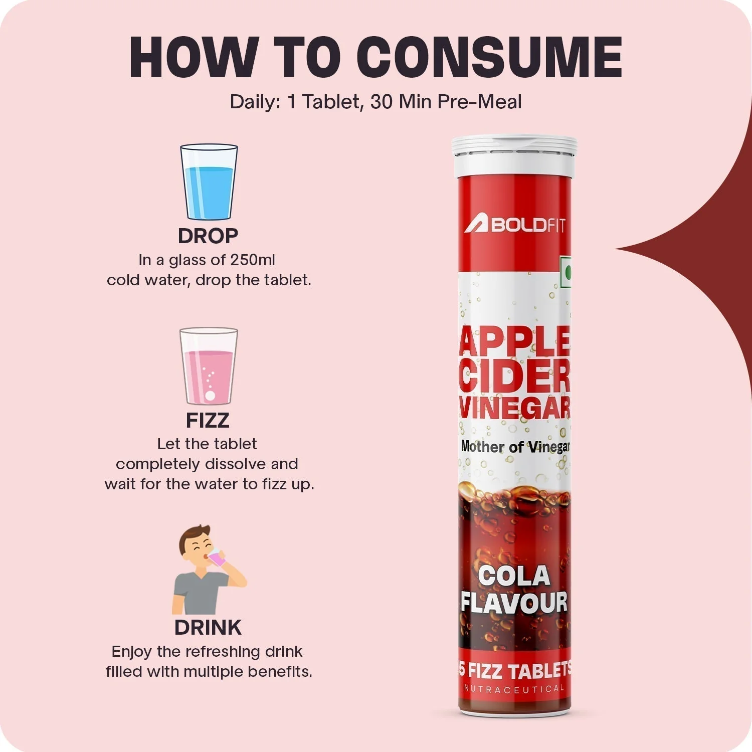 ACV Effervescent - Cola (15 Tablets) - Image 19
