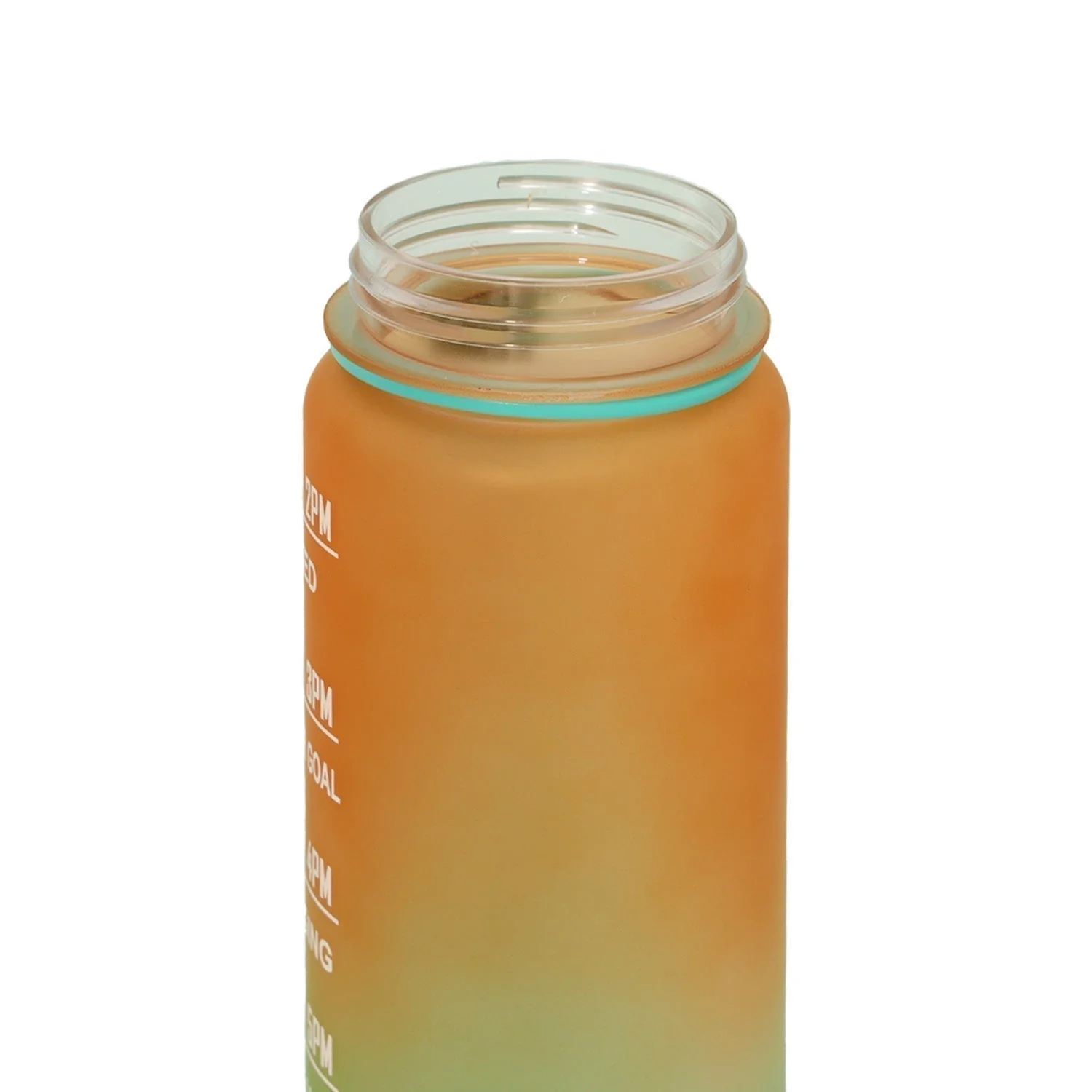 Aqua Motivational Bottle Orange Green - 1L - Image 4