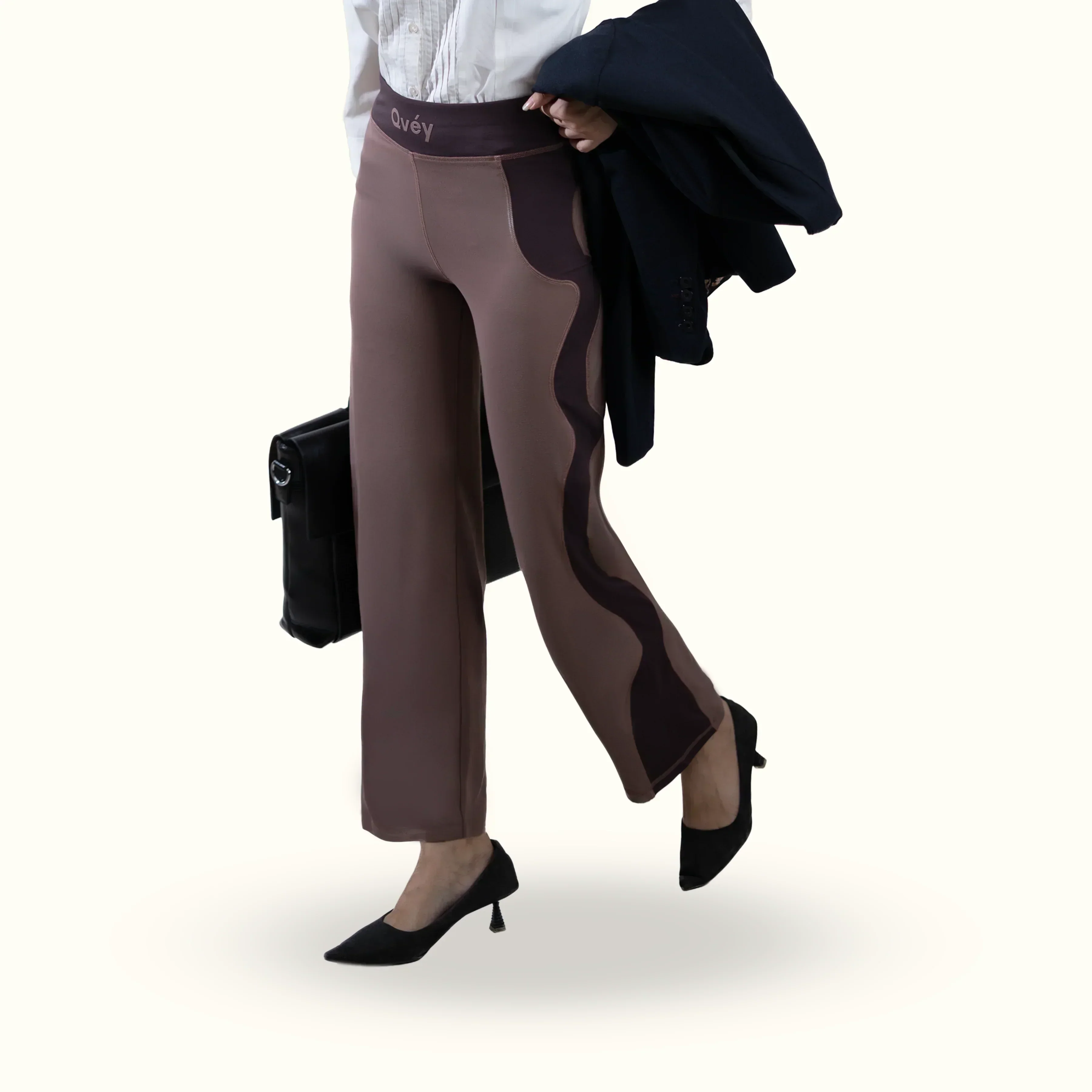 Asymmetric Fluid Pants - Image 3