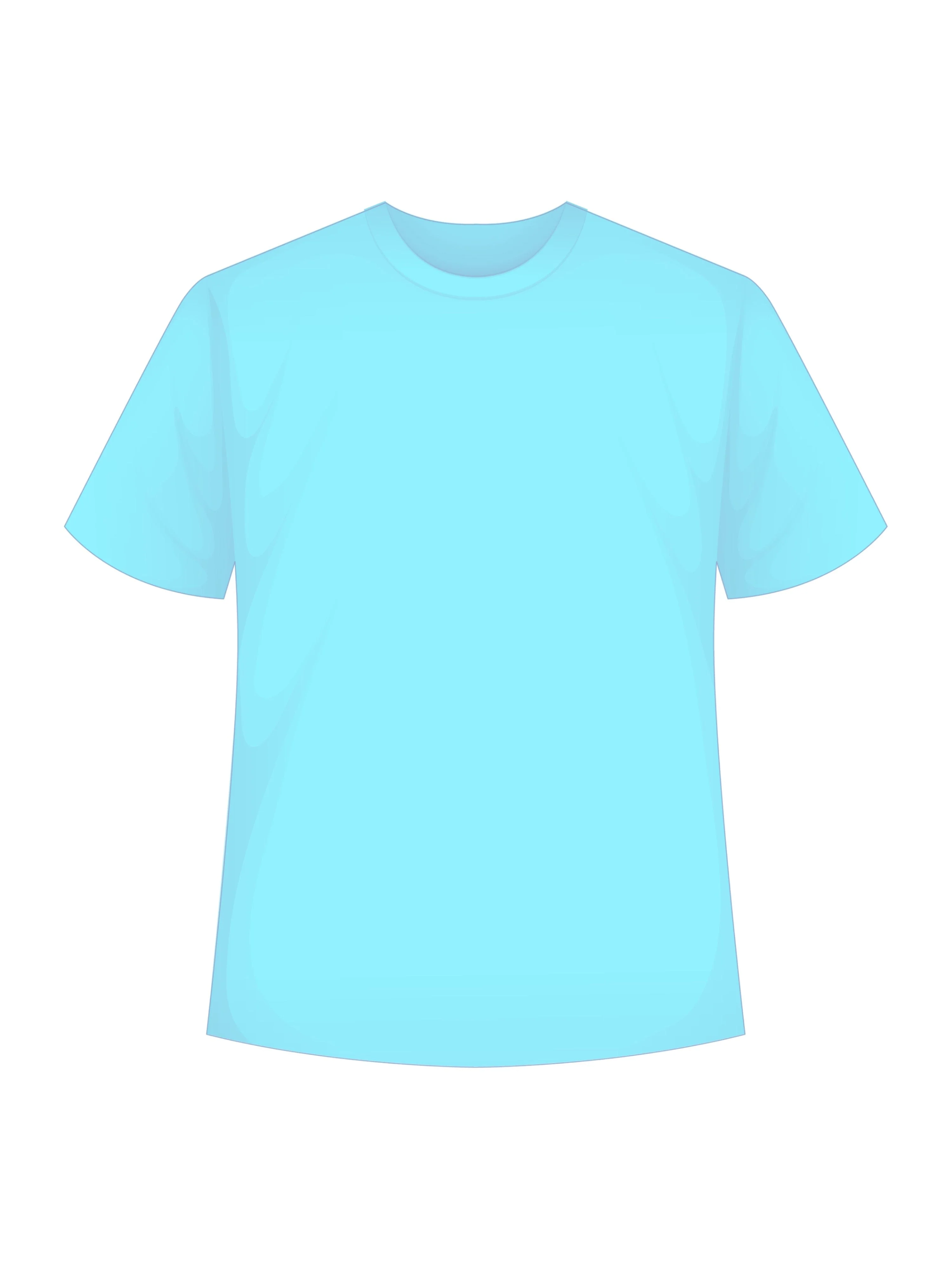 Basic : Burger Bae Round Neck Regular Fit Tee For Men and Women - Image 21