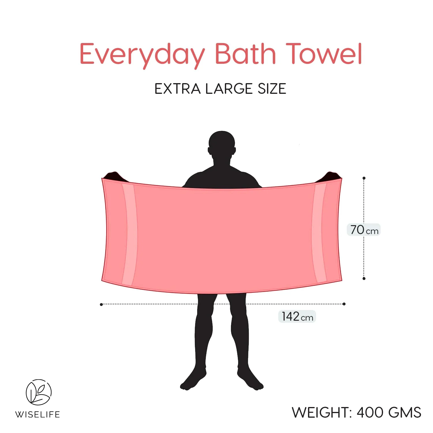 Bath Towel 500 GSM - Image 19