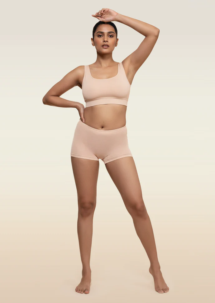 Beige Absorbent Boyshorts - Image 5
