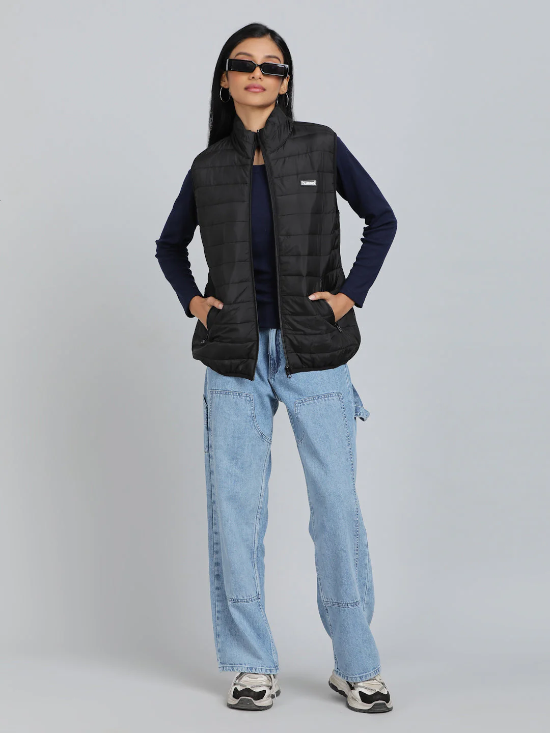 Benne Sleeveless Bomber Jacket - Image 6