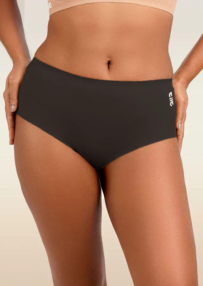Black Seamless Underwear