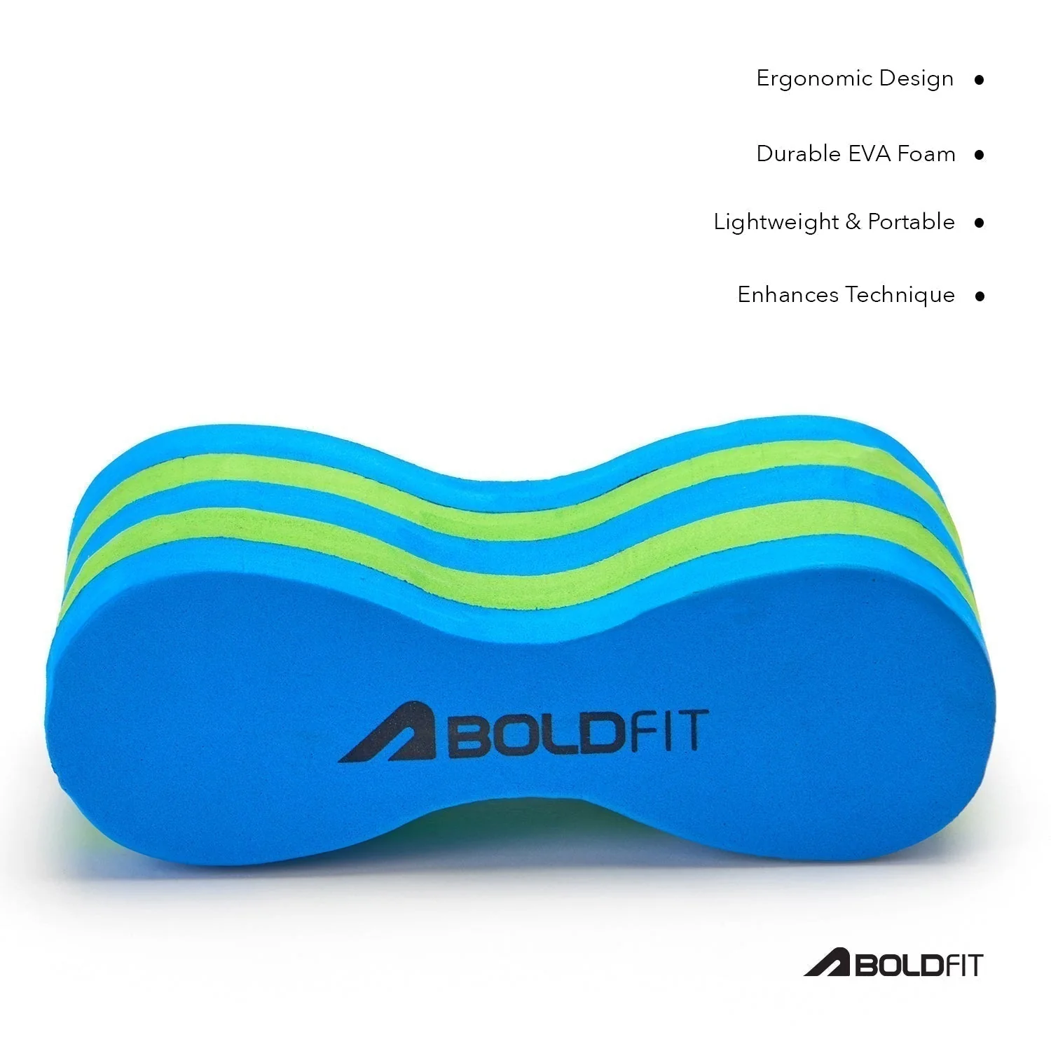 Boldfit Hydra Pullbouy - Blue/Green - Image 2
