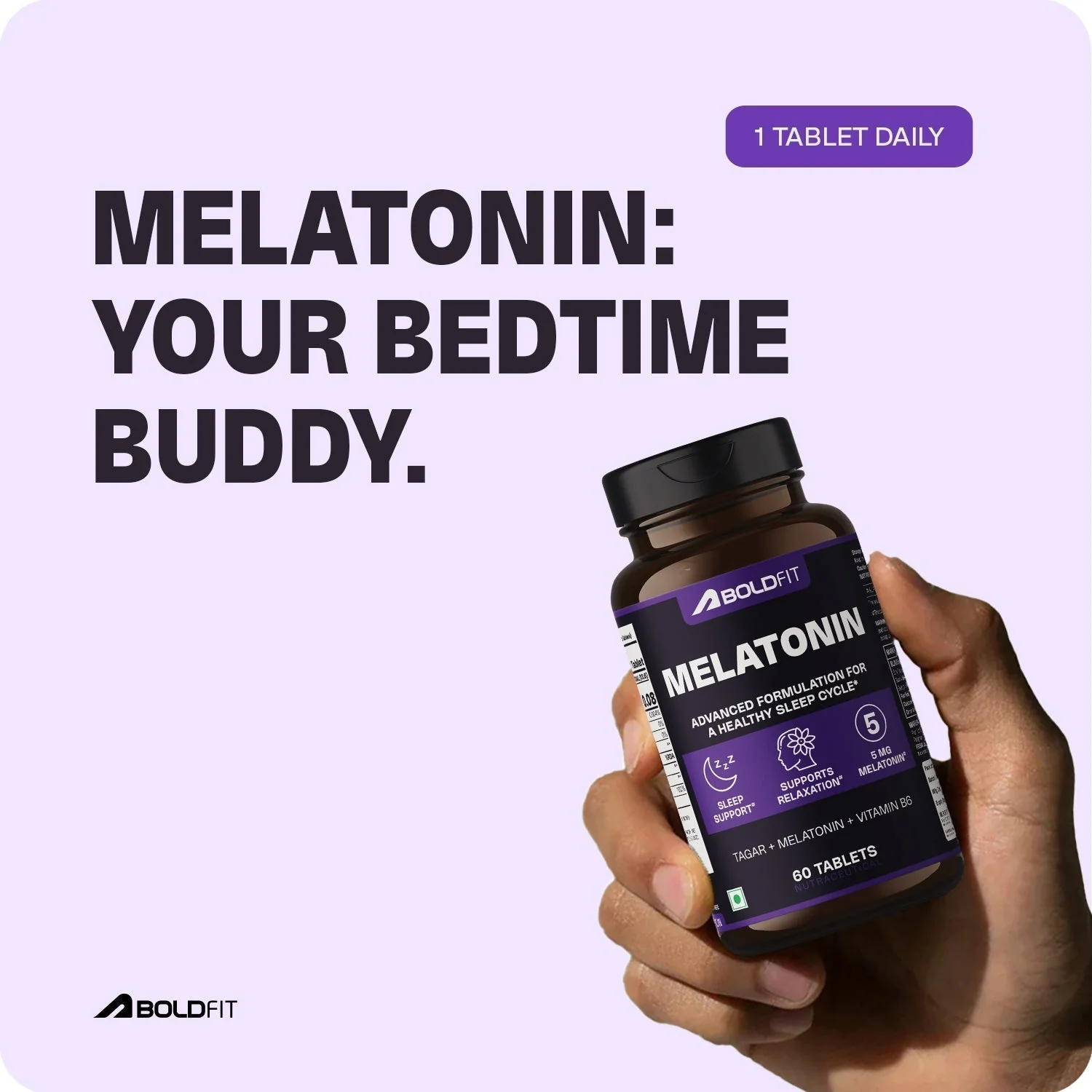 Boldfit Melatonin Tablets - Image 9