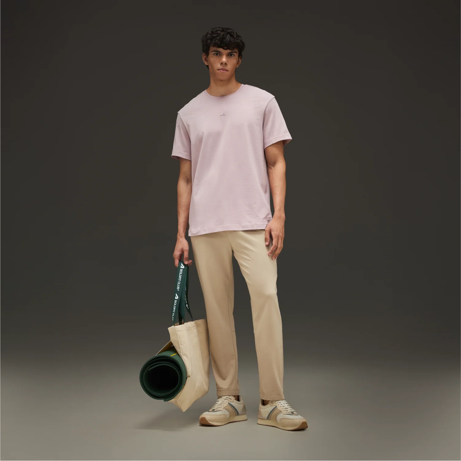 Essential Cotton T-Shirt Soft Pink - Image 3