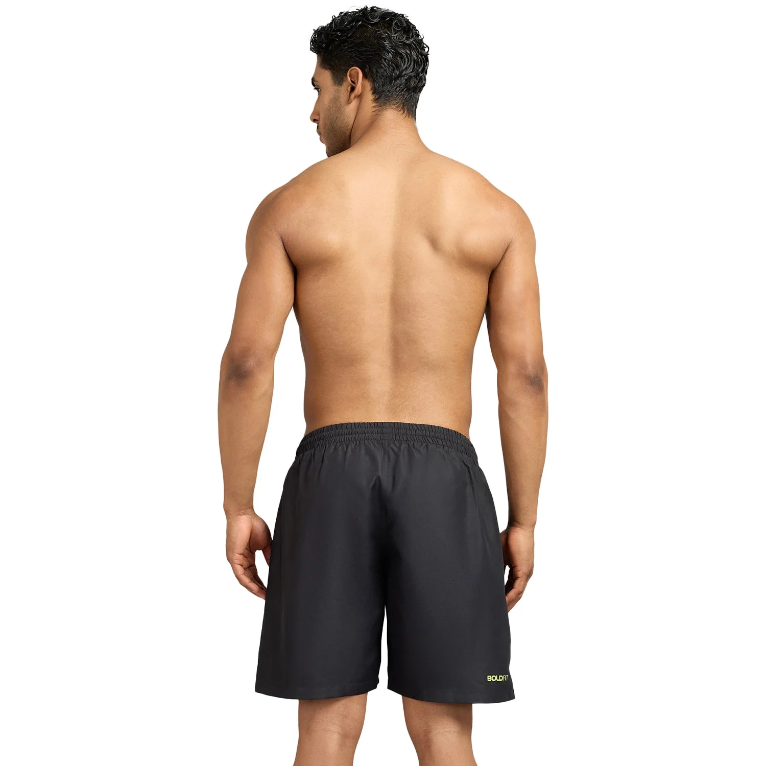 Swimwear Shorts for Men -Black - Image 3