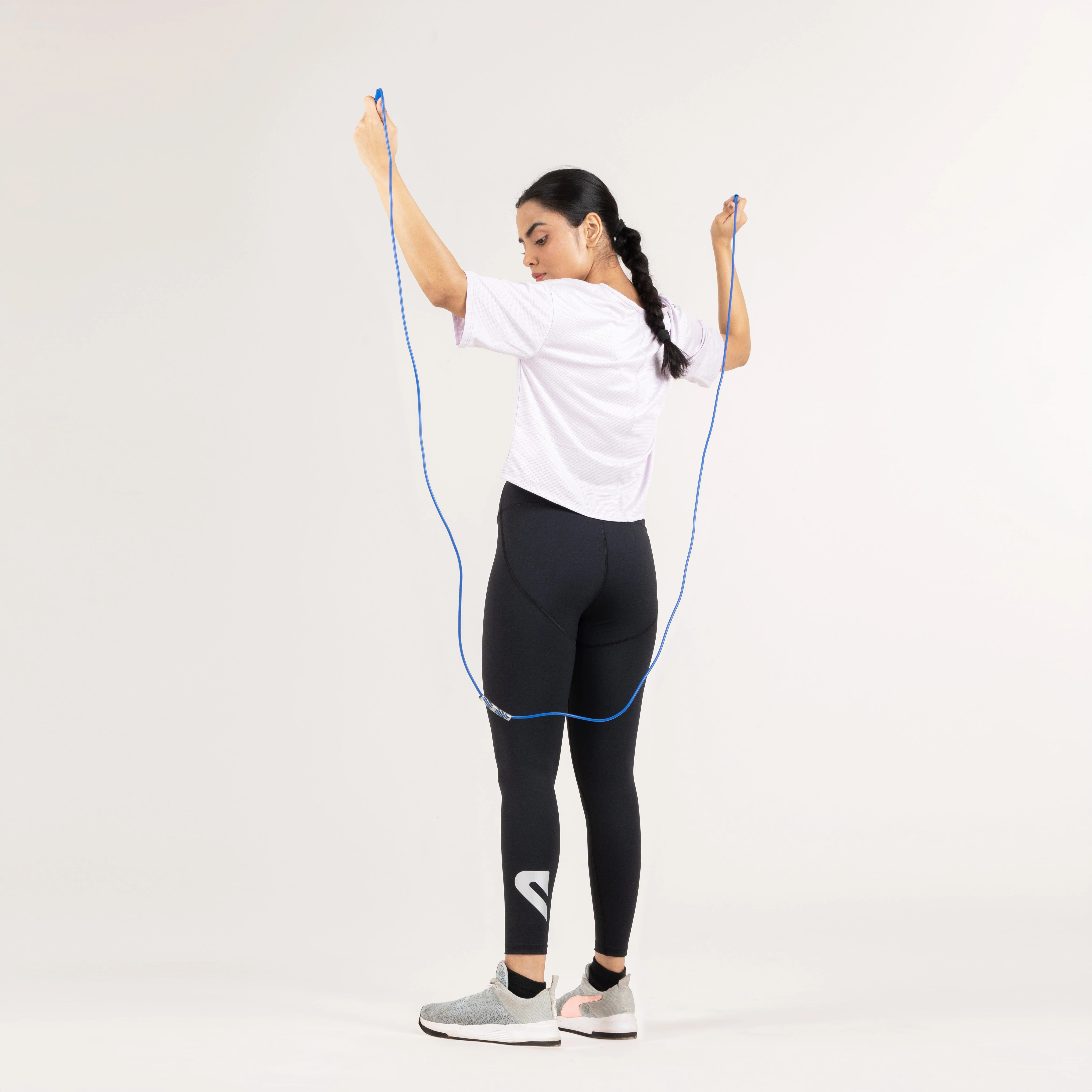 Boldfit x MI Skipping Rope - Blue Orange - Image 9