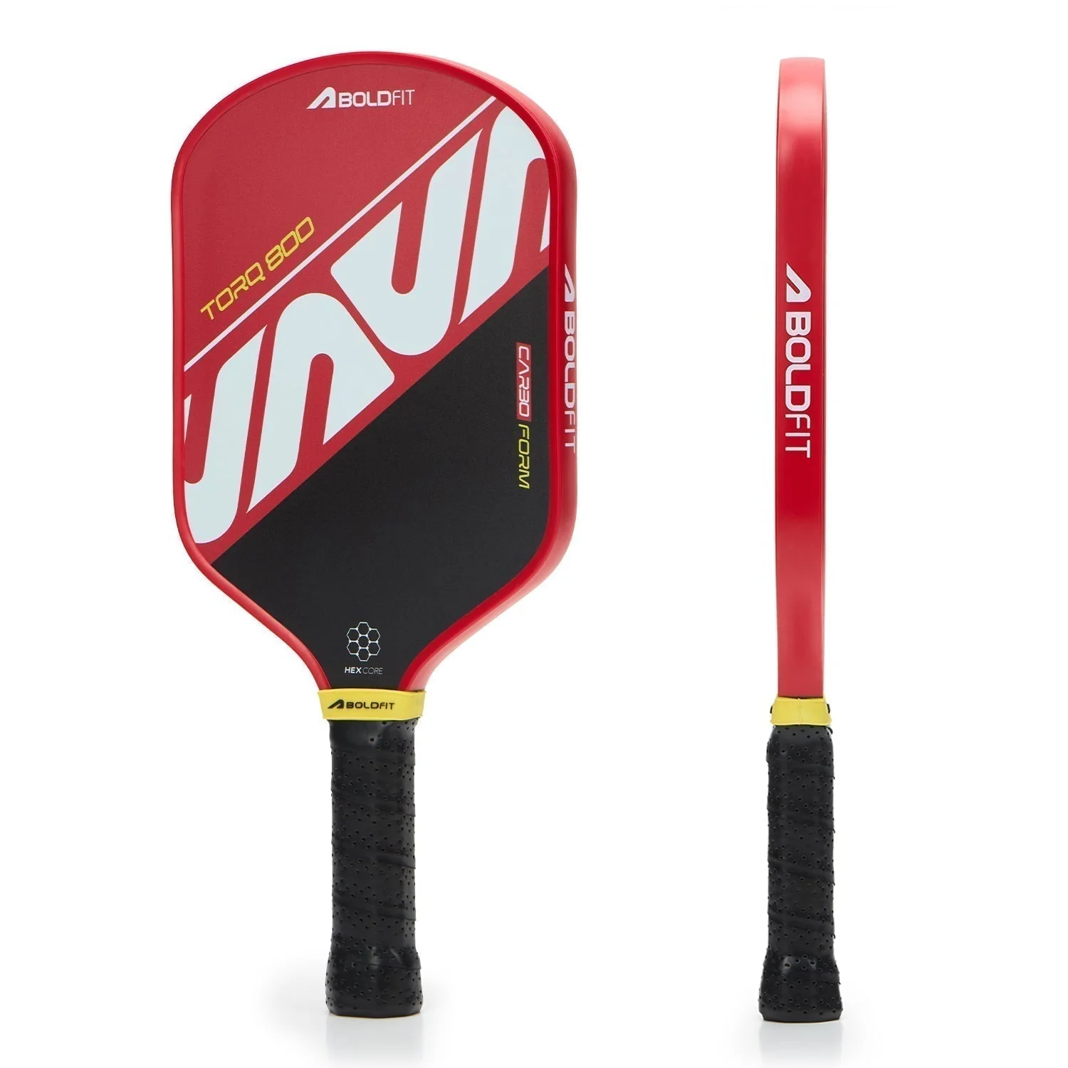 Carbon Fibre Pickle Ball Paddle Torq 16 mm (red) - Image 3