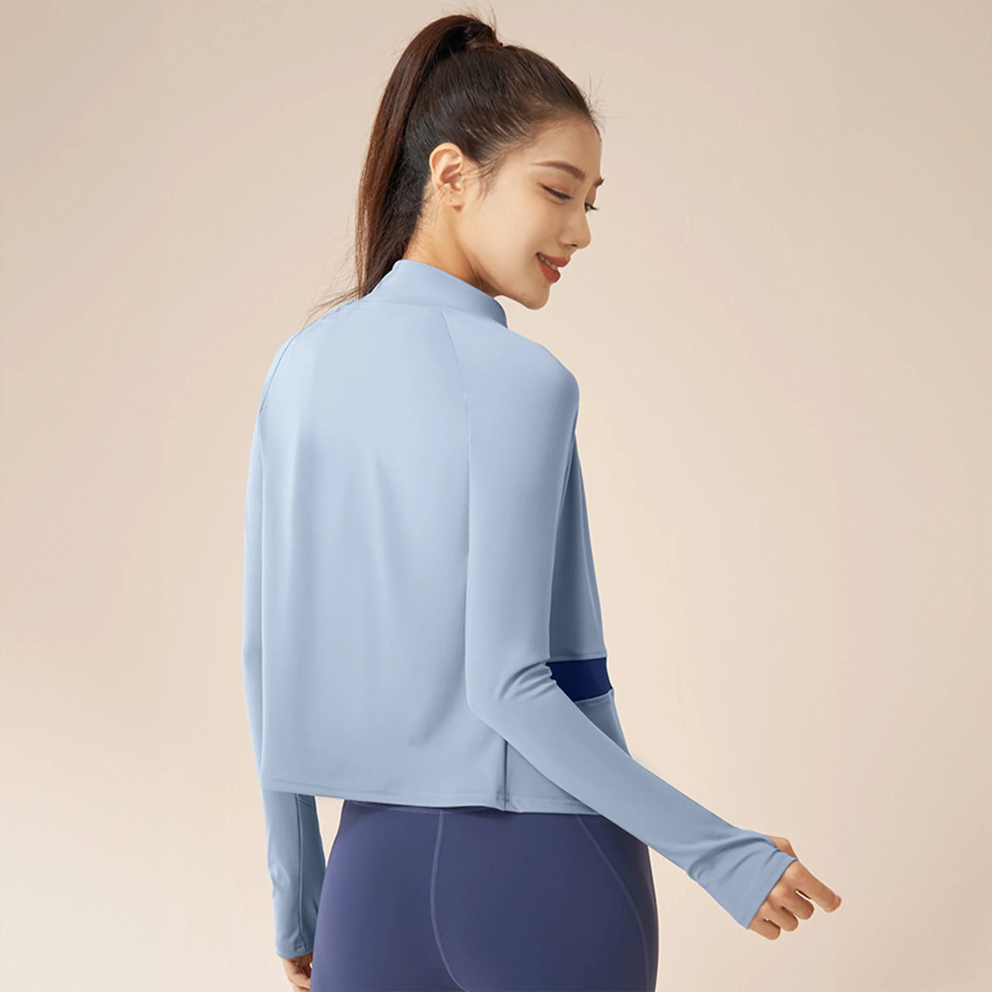 Chiclo Contrast Trim 3 Piece Workout Set For Women - Image 14