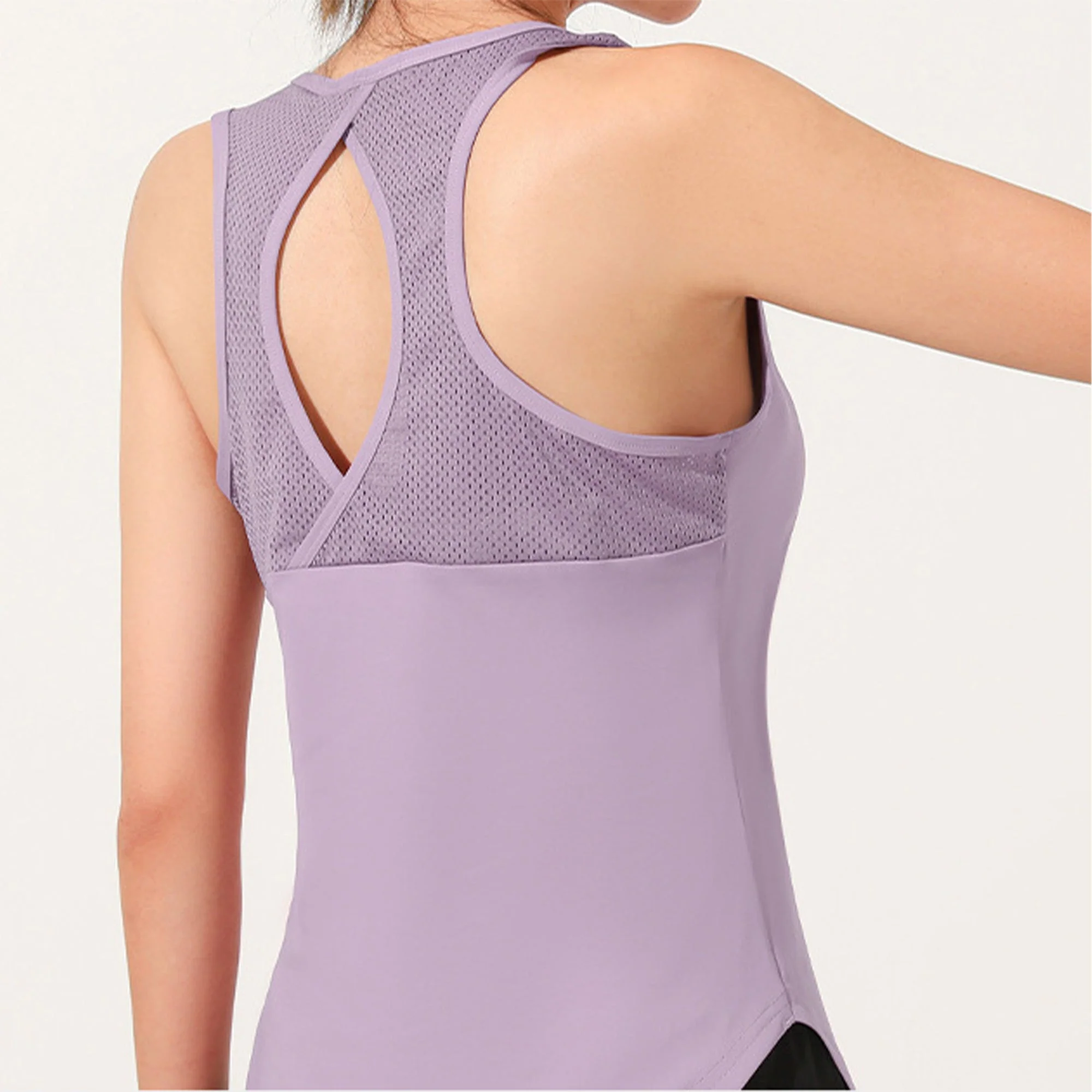 Chiclo Keyhole Workout Vest - Image 4
