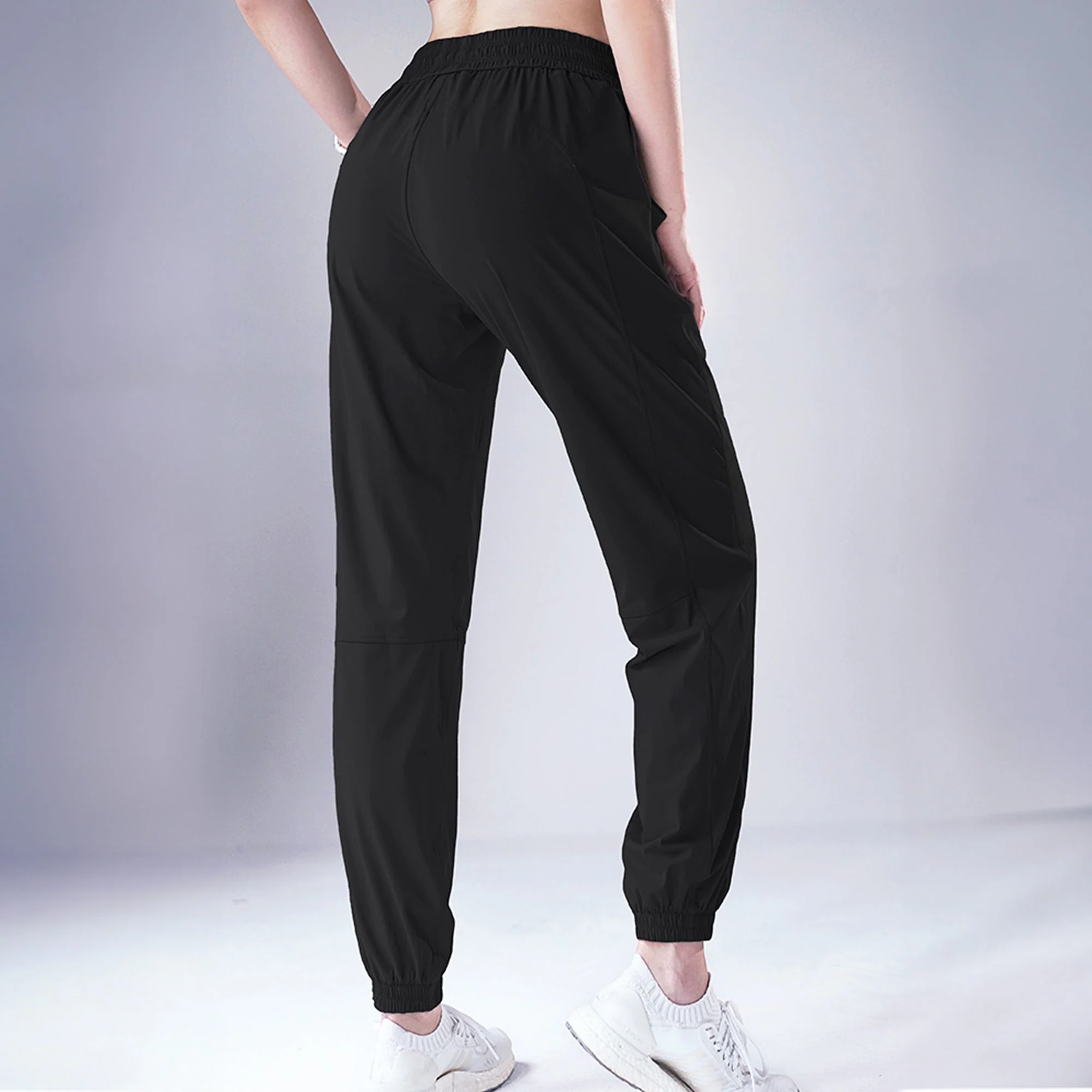 Chiclo Side Pocket Drawstrings Joggers - Image 3