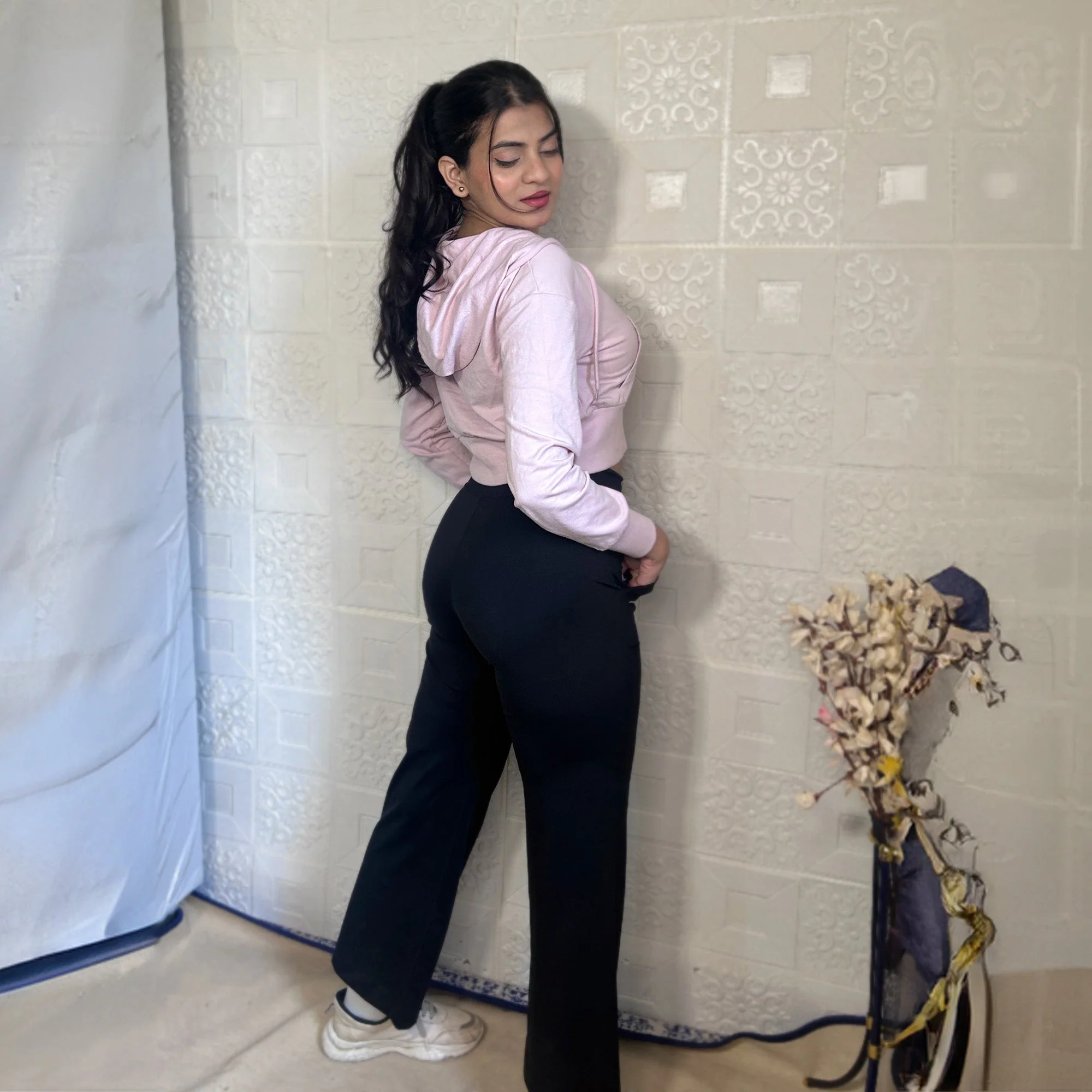 Chiclo Straight Wide Leg Women Pants - Image 6