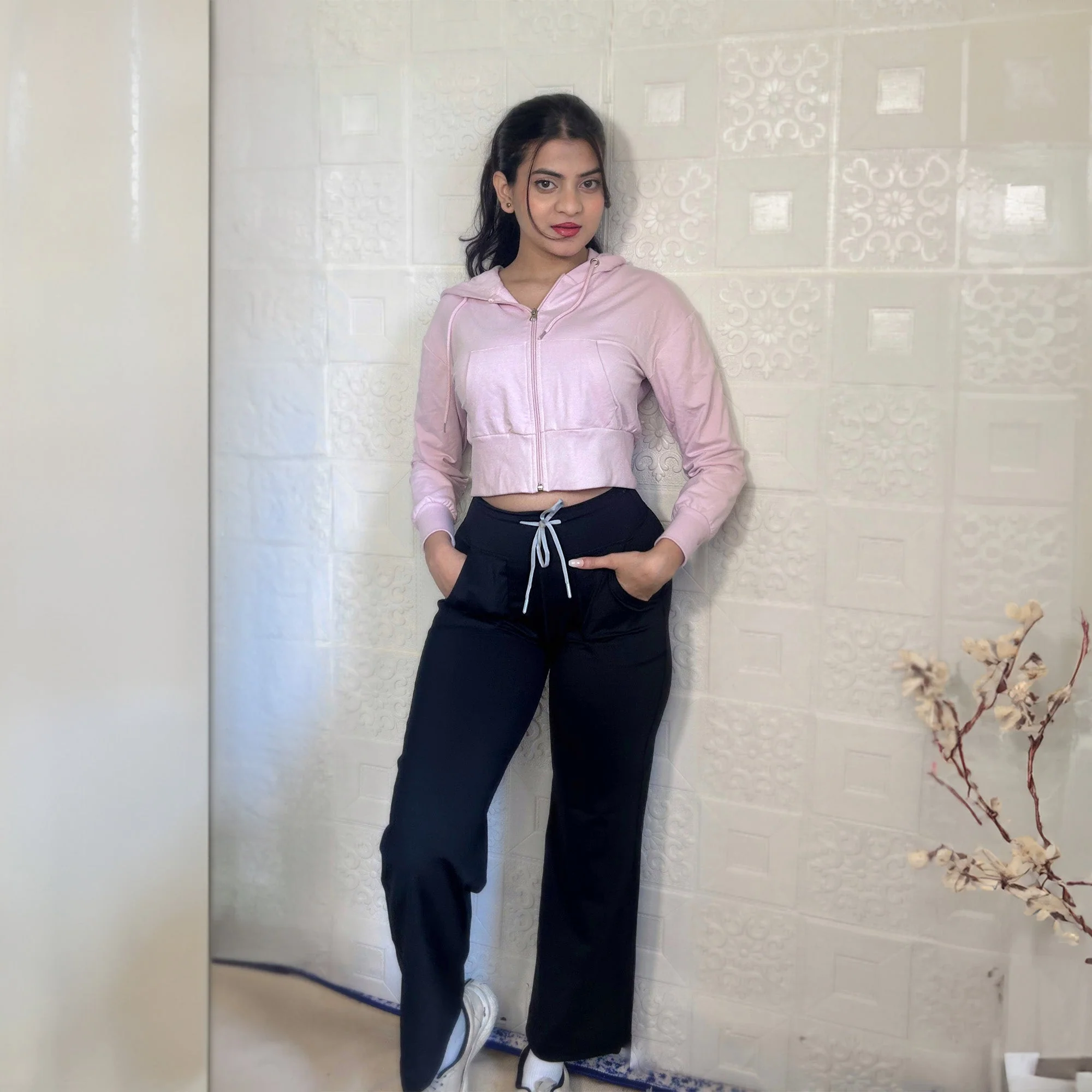 Chiclo Straight Wide Leg Women Pants - Image 7