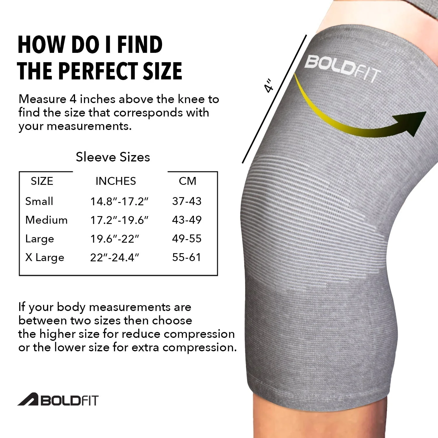 Classic Knee Sleeve - Grey - Image 5
