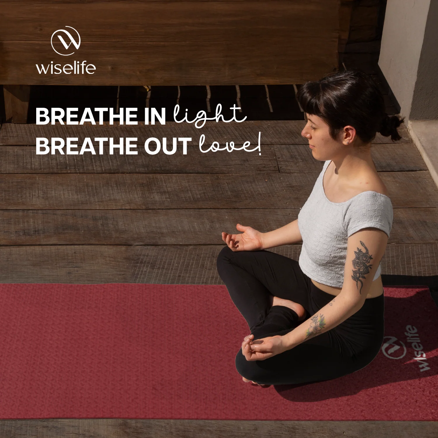 Classic TPE Yoga Mat - 6MM - Image 2