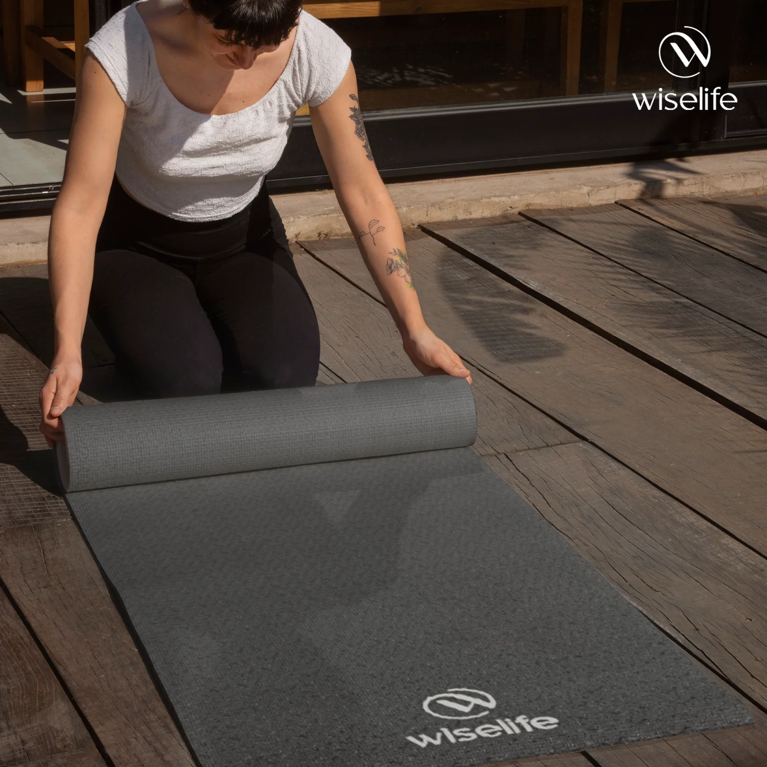 Classic TPE Yoga Mat - 6MM - Image 20