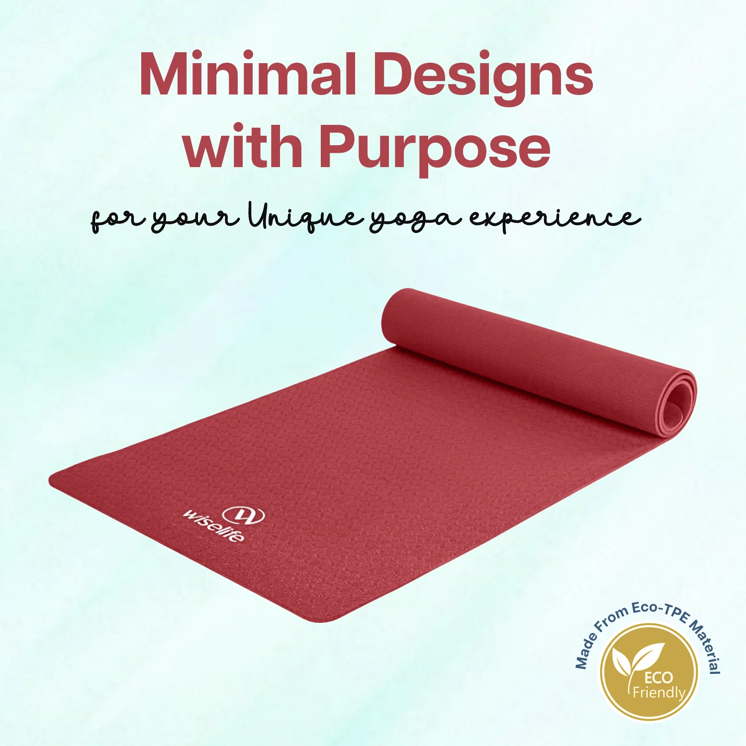 Classic TPE Yoga Mat - 6MM - Image 24