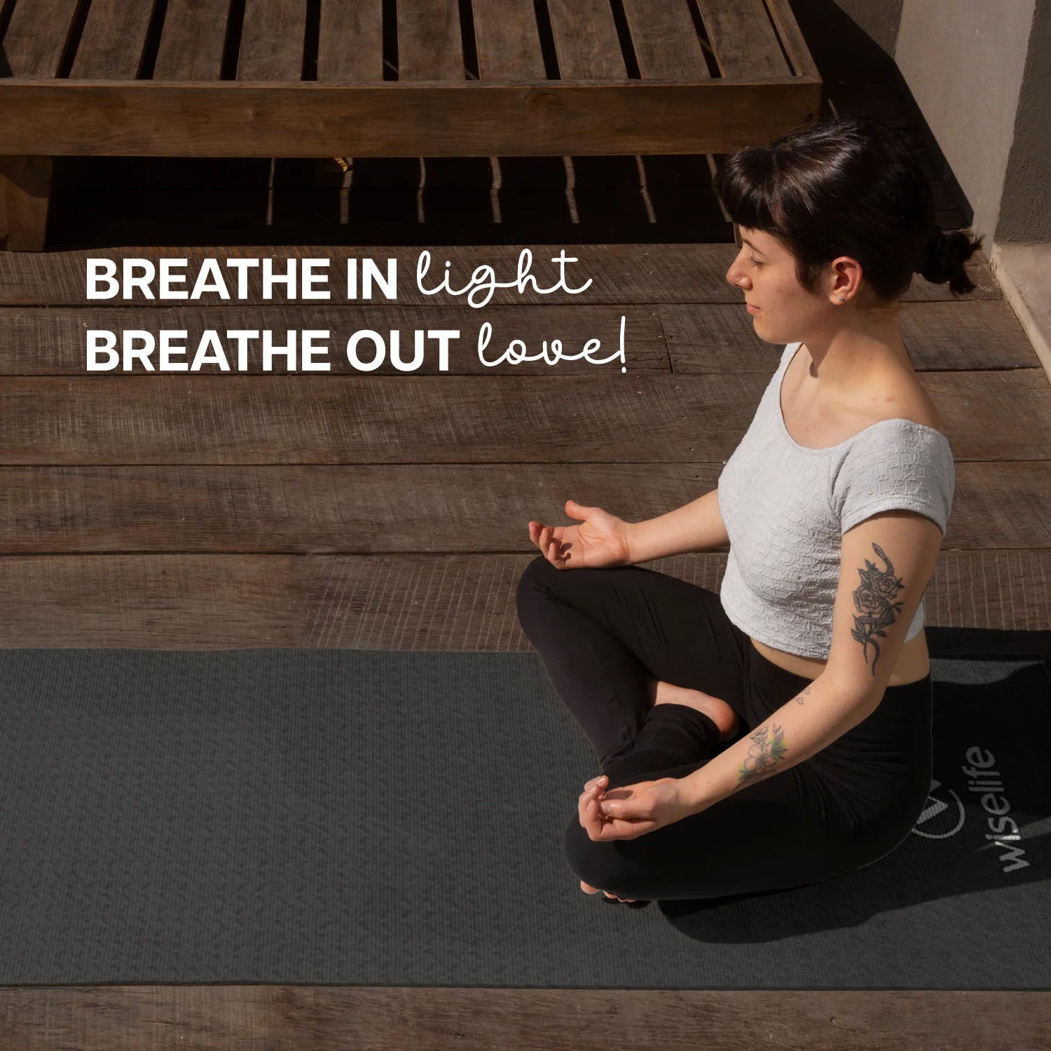 Classic Tpe Yoga Mat - 8 MM - Image 10