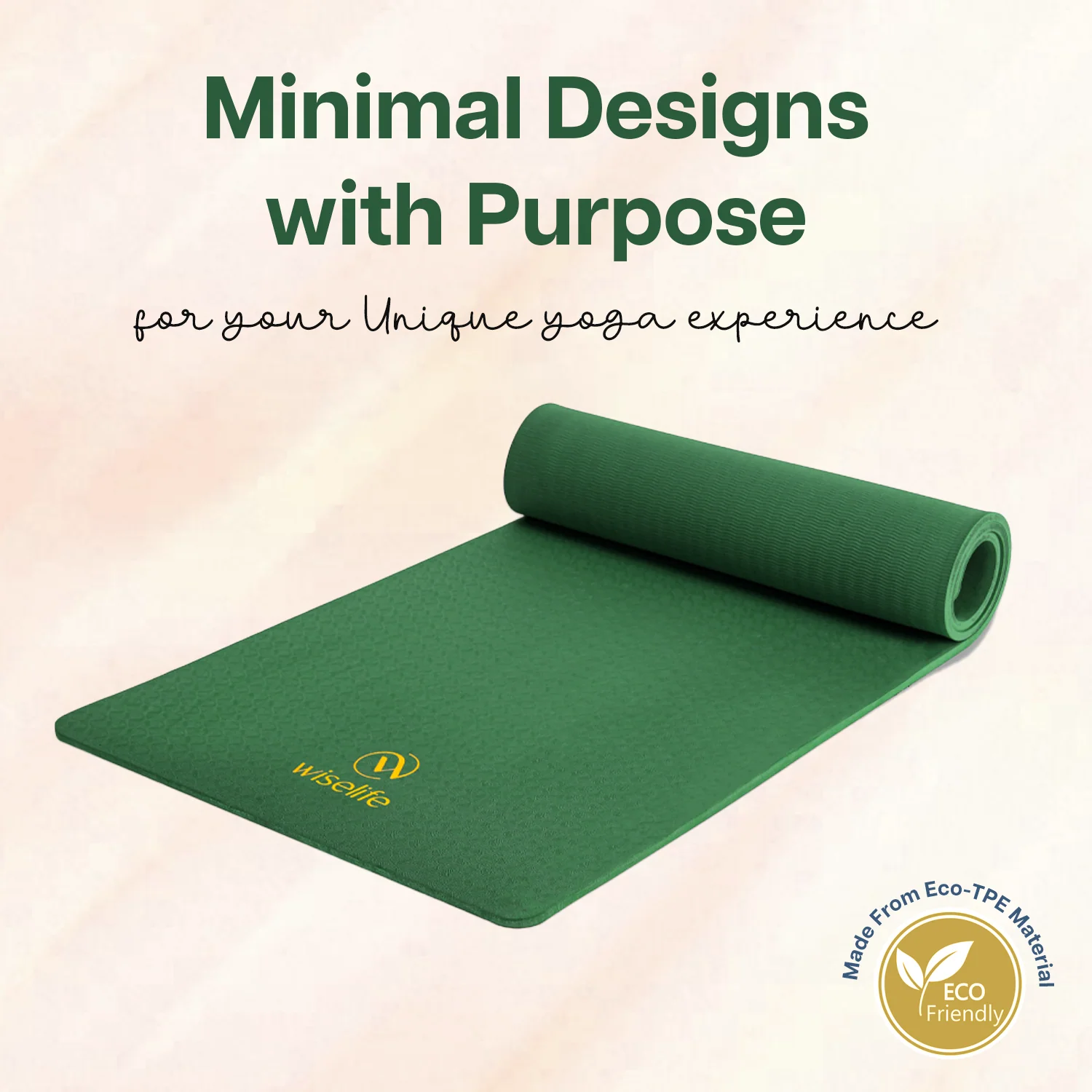 Classic Tpe Yoga Mat - 8 MM - Image 19