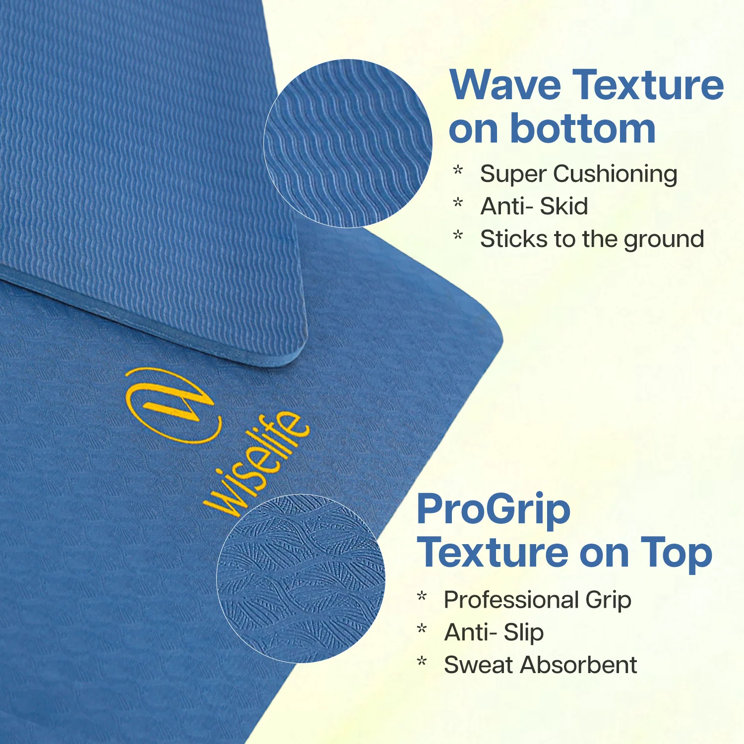 Classic Tpe Yoga Mat - 8 MM - Image 25