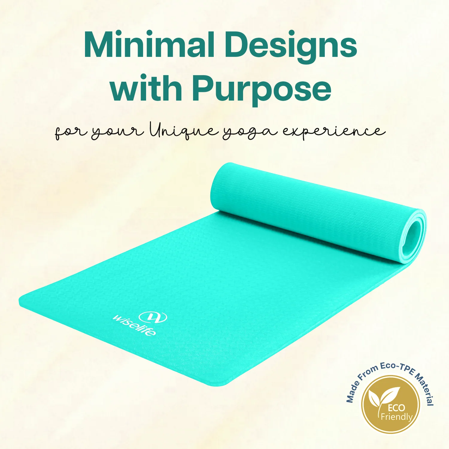 Classic Tpe Yoga Mat - 8 MM - Image 43