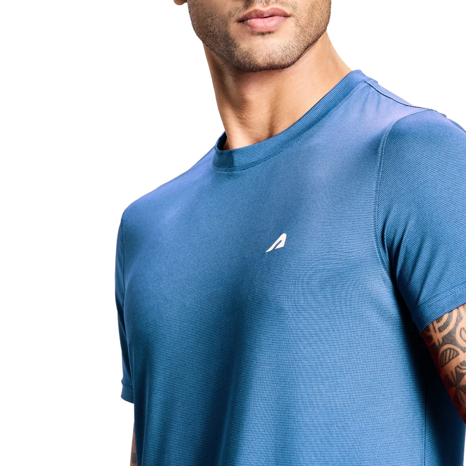 Core Tee Mens Active Tee - Blue - Image 2