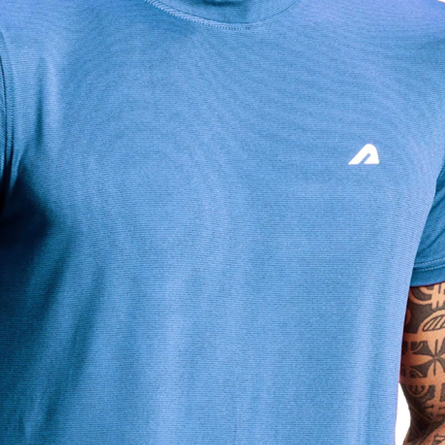Core Tee Mens Active Tee - Blue - Image 5
