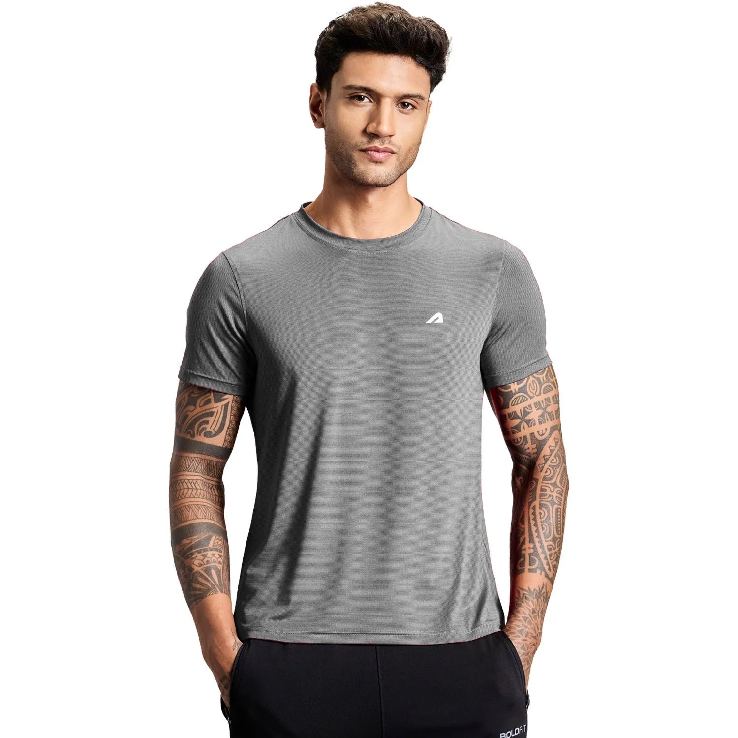 Core Tee Mens Active Tee - Grey