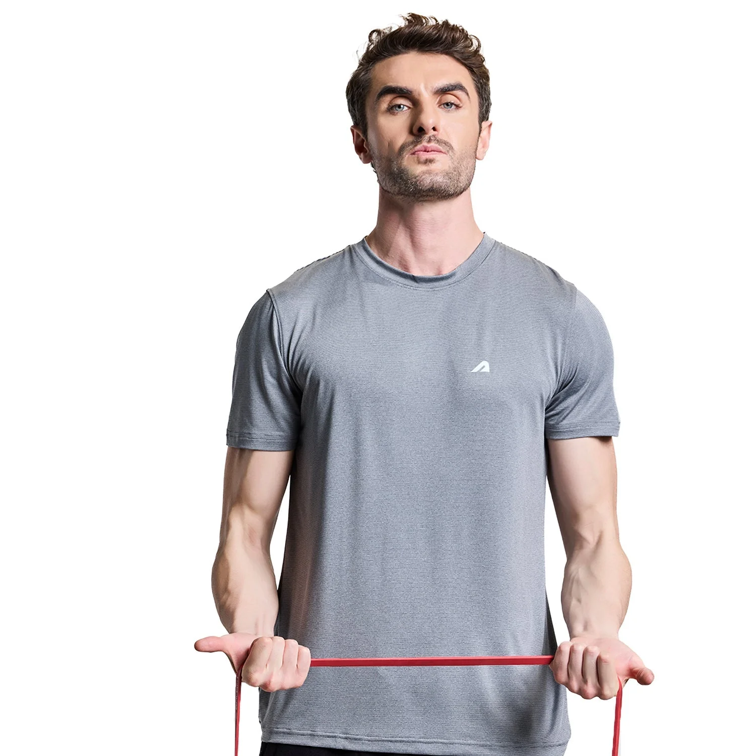 Core Tee Mens Active Tee - Grey - Image 4
