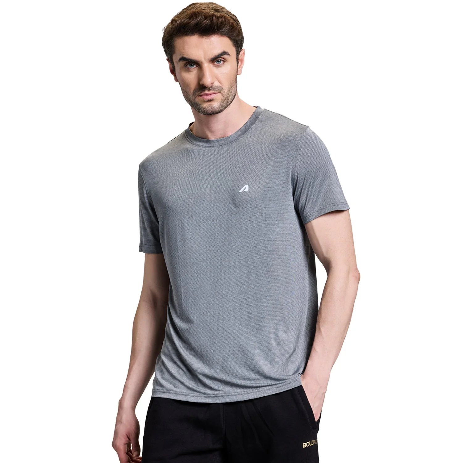 Core Tee Mens Active Tee - Grey - Image 6