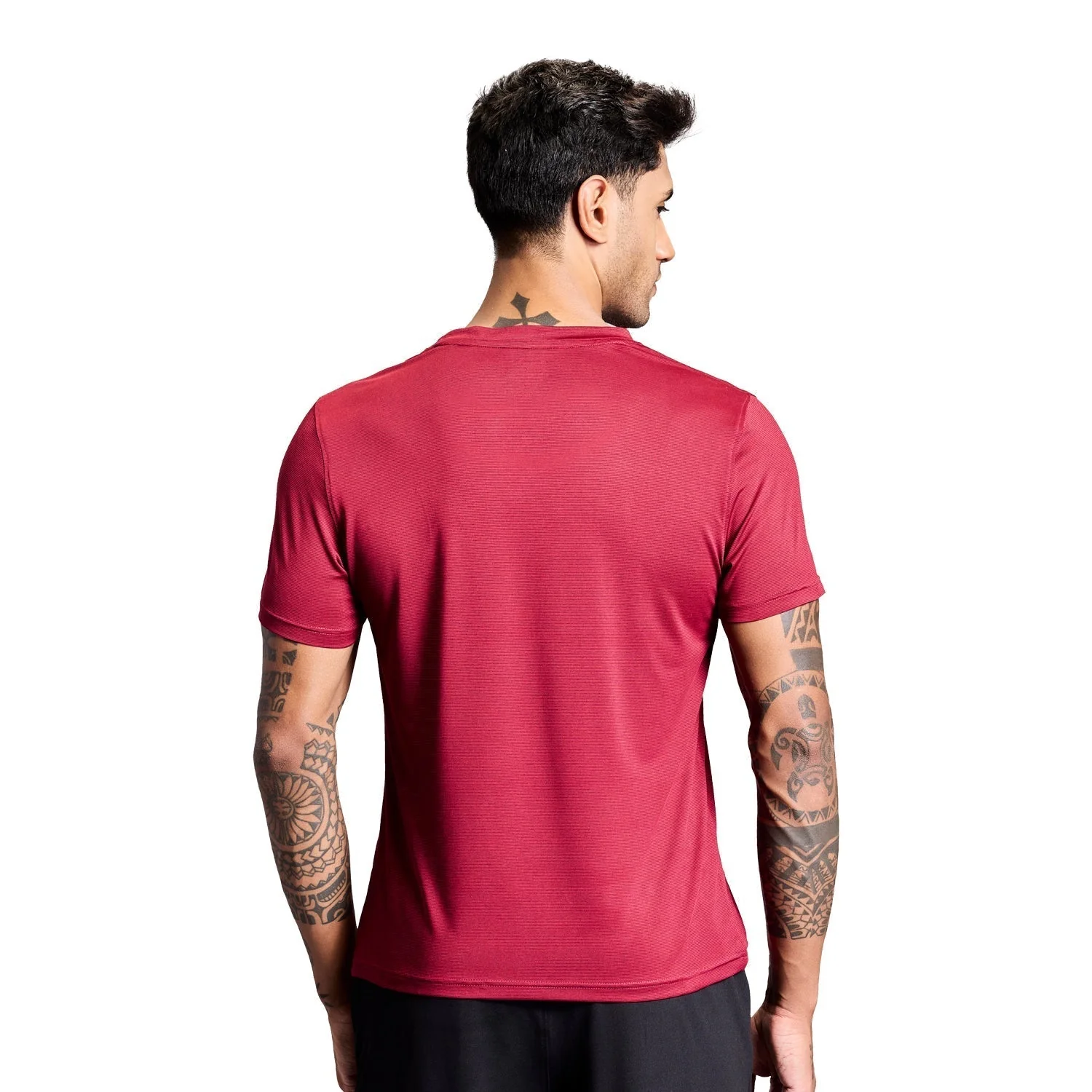 Core Tee Mens Active Tee - Red - Image 4