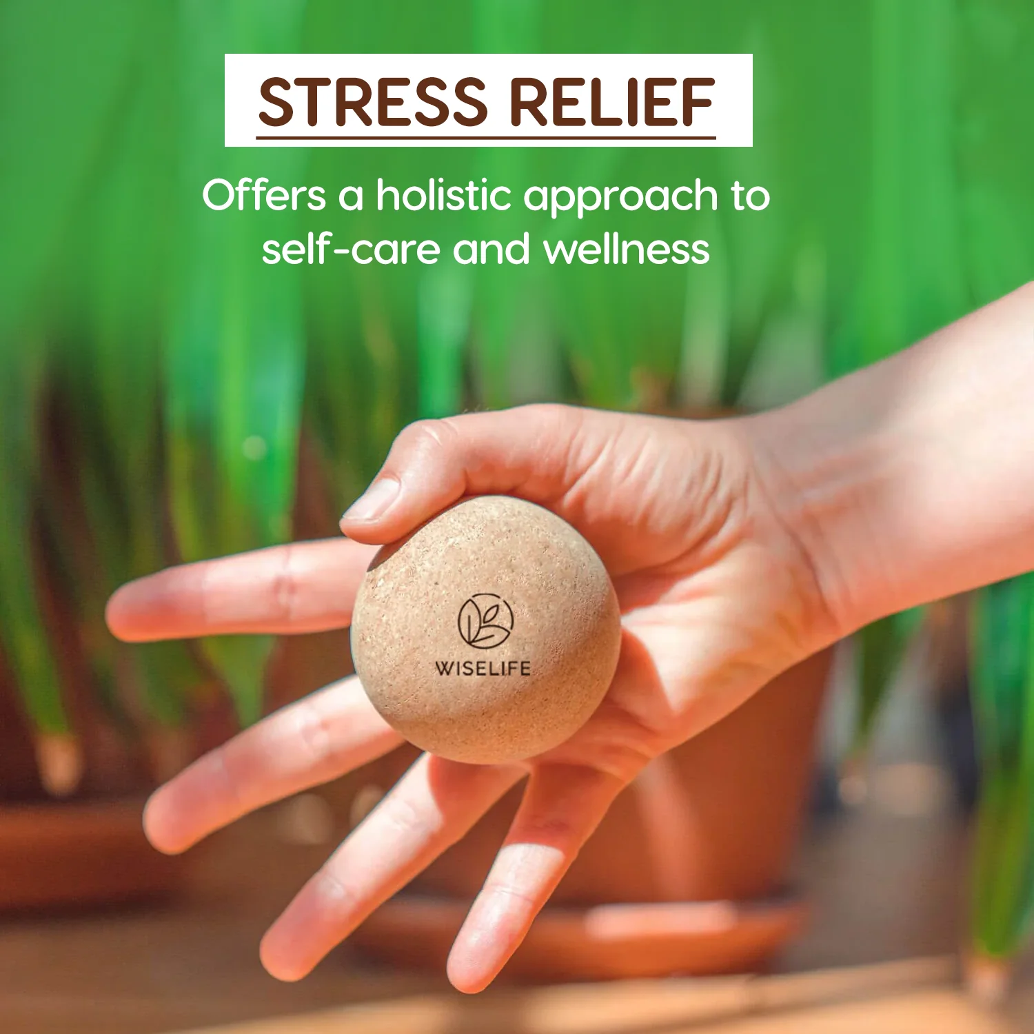 Cork Massage Ball - Image 2