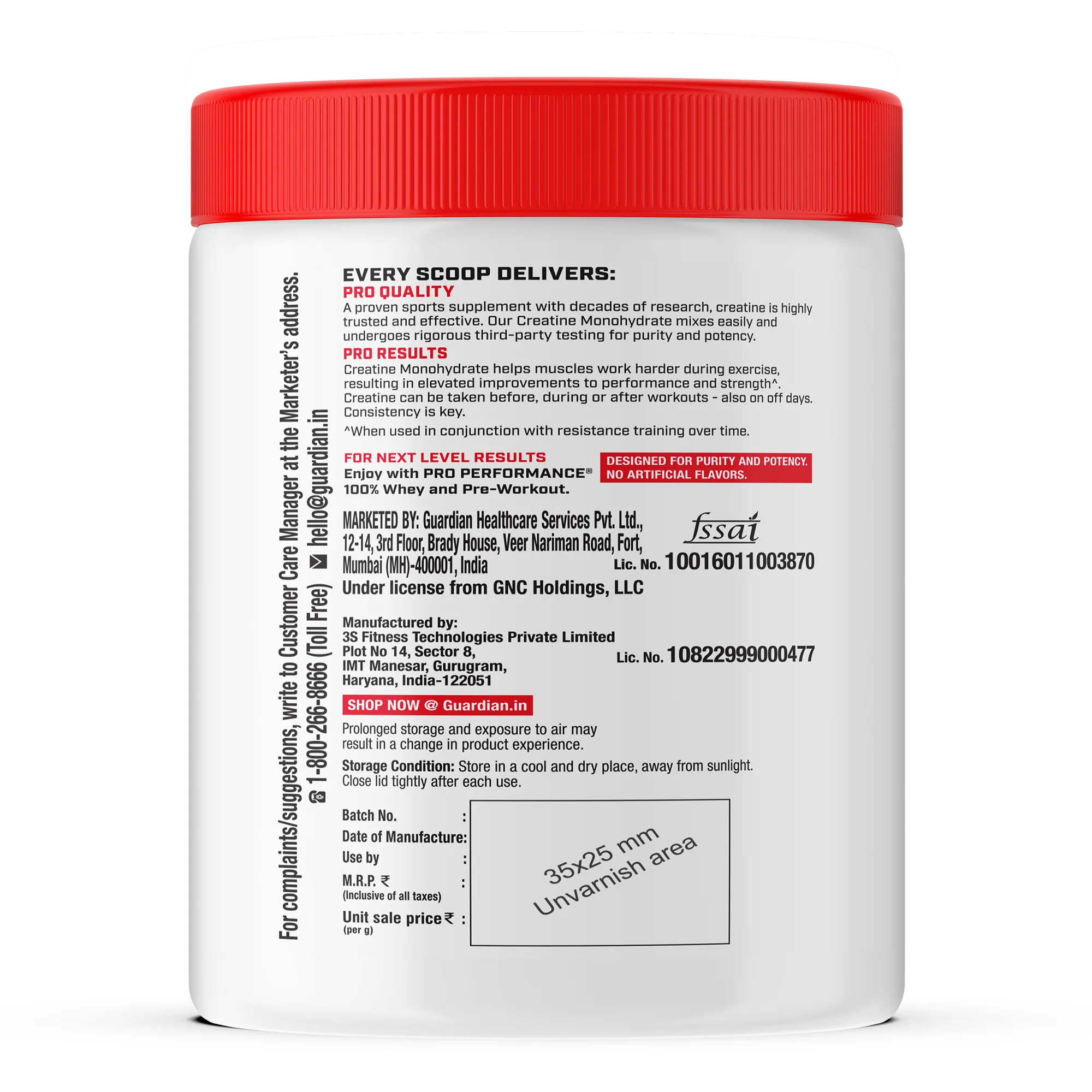 Creatine + Electrolytes 401 Gram - orange - Image 4