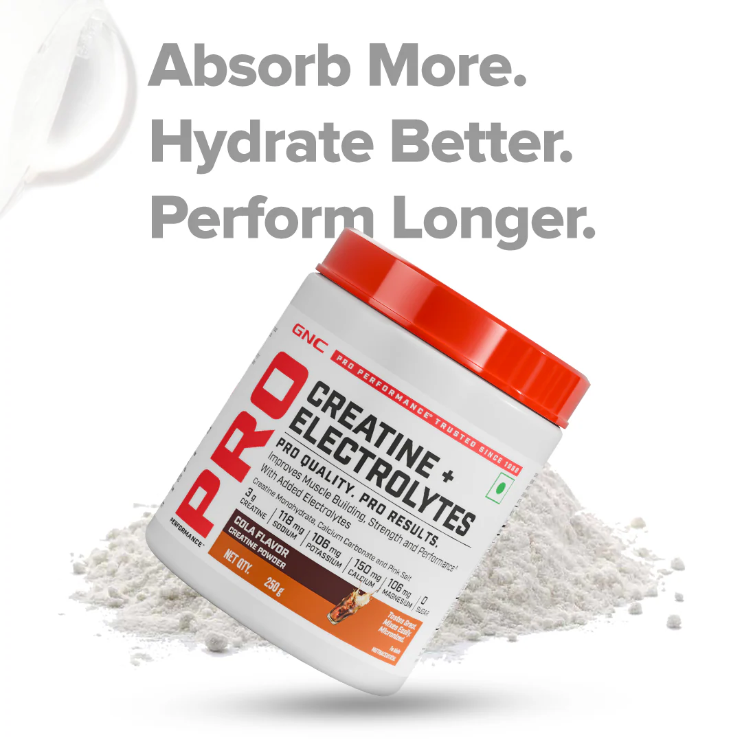 Creatine + Electrolytes(100 gms - Orange) - Image 10