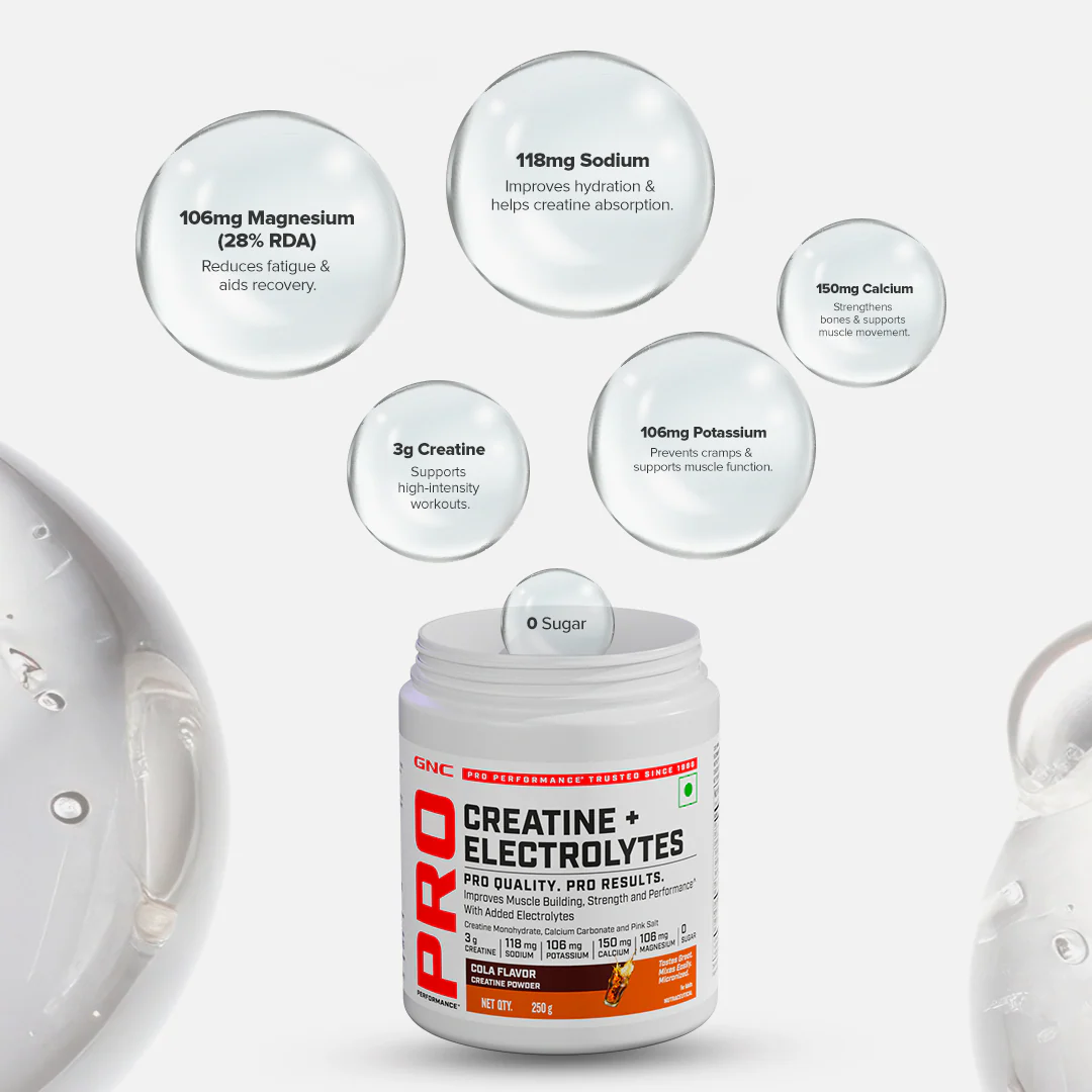 Creatine + Electrolytes(250 gms - Orange) - Image 7