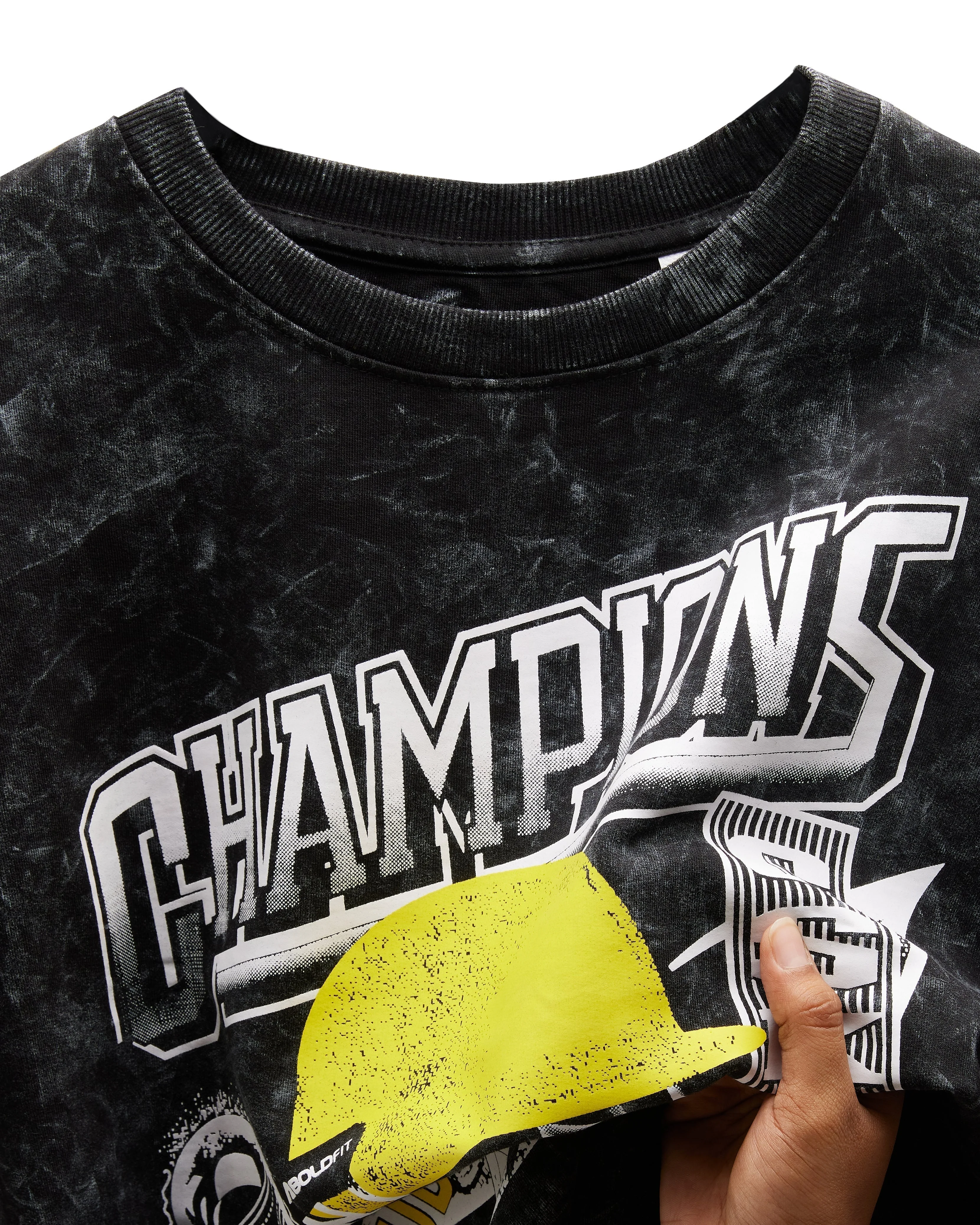 CSK X Boldfit Anbuden Tee for Men - Black - Image 11