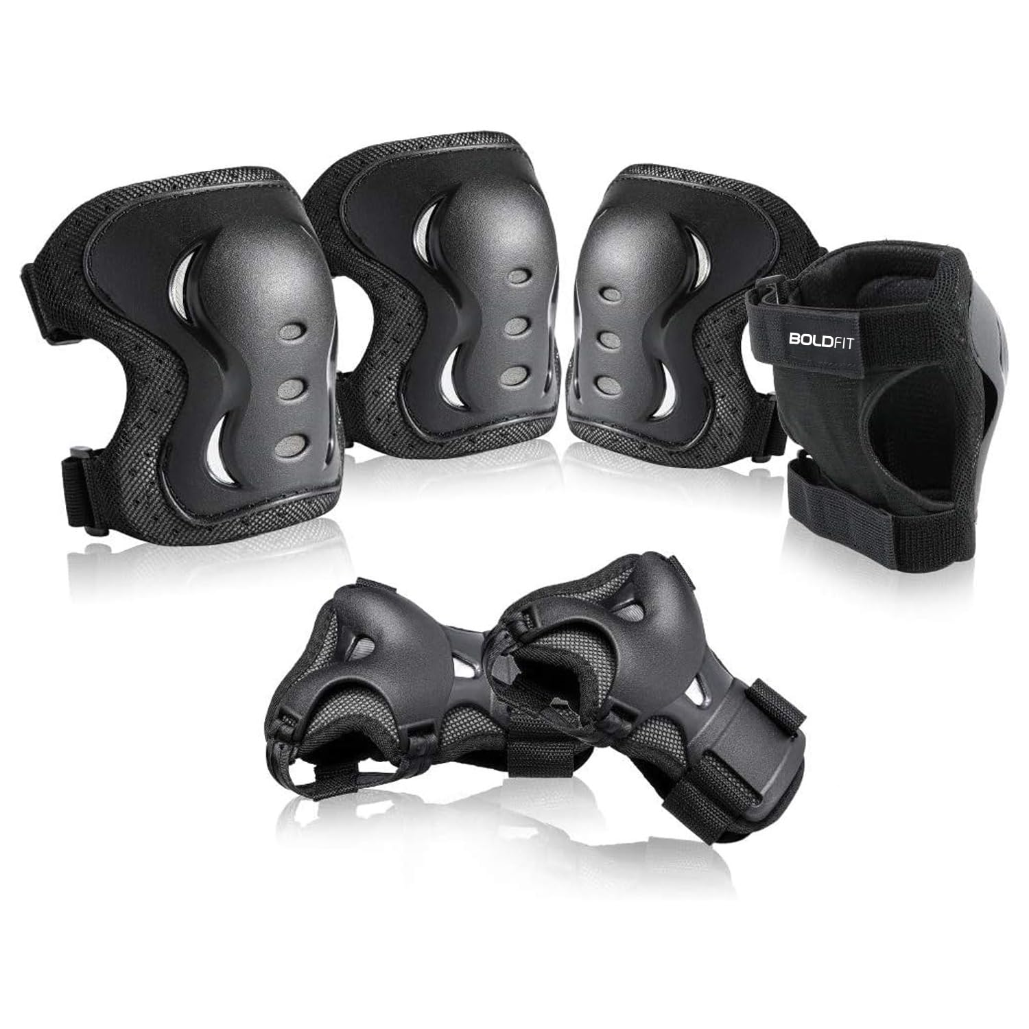 Cycling Safety Kit ( Knee, Elbow, Wrist Guard ) - Image 6