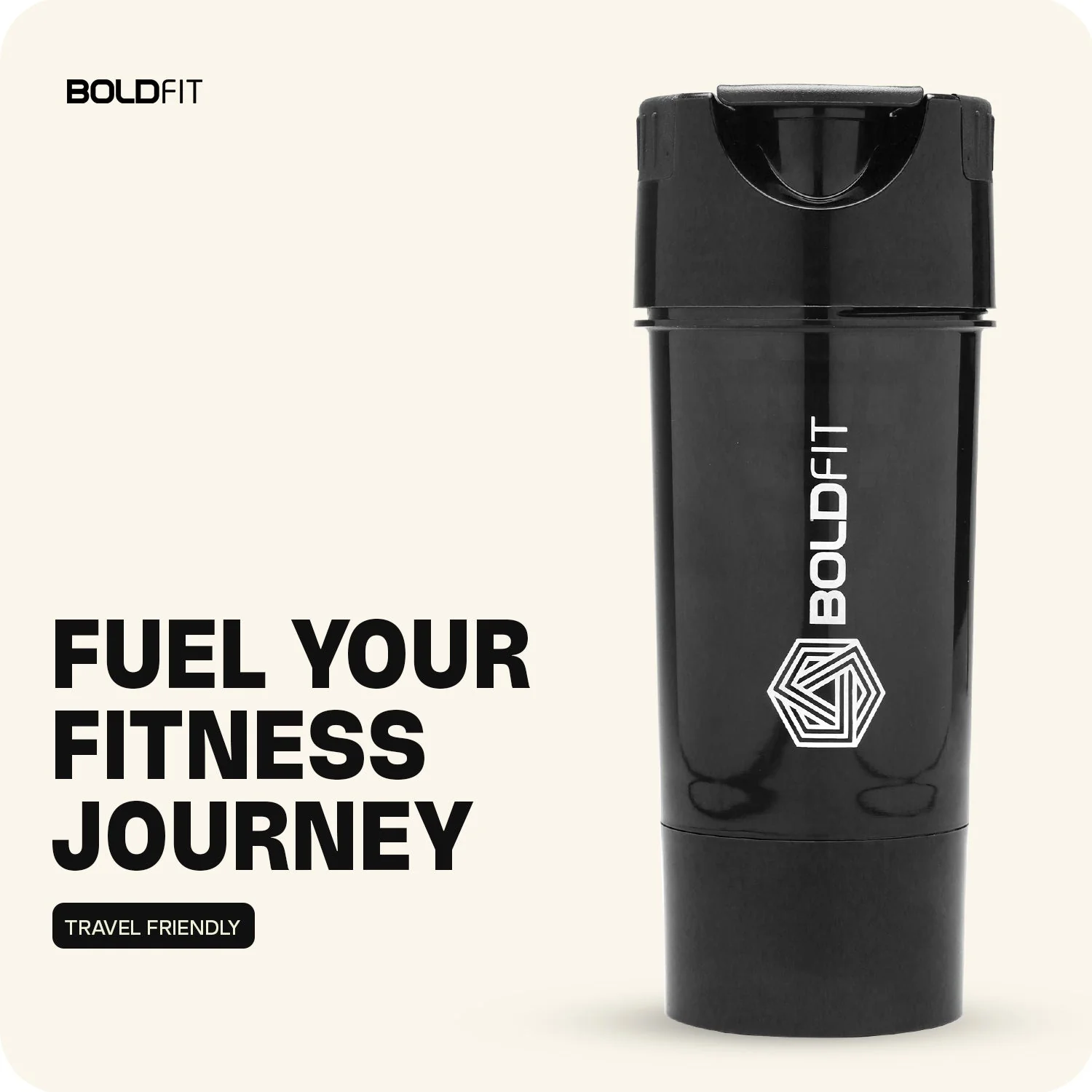 Cyclone Shaker 500ml - Tornado Black - Image 4