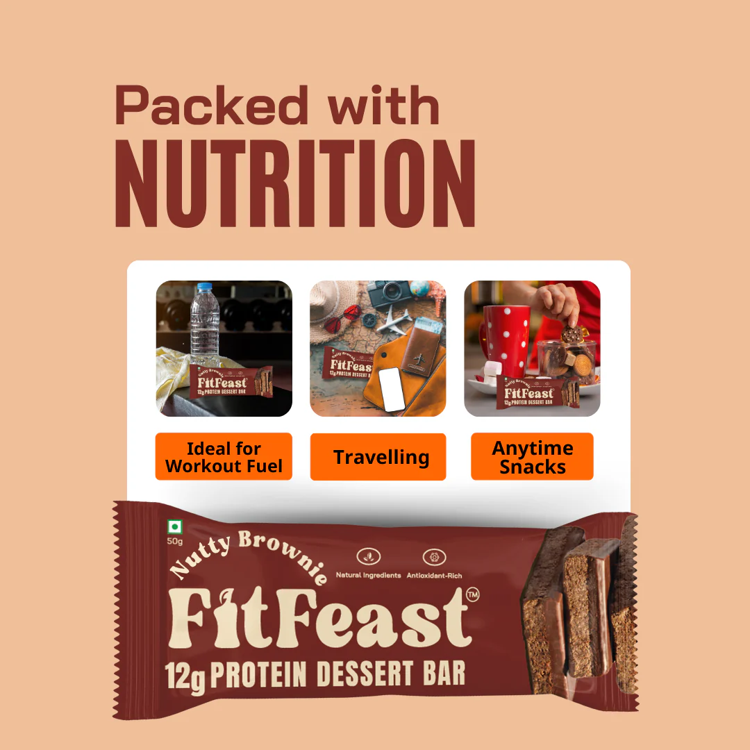 Dessert Protein Bar – Nutty Brownie x 1 - Image 7