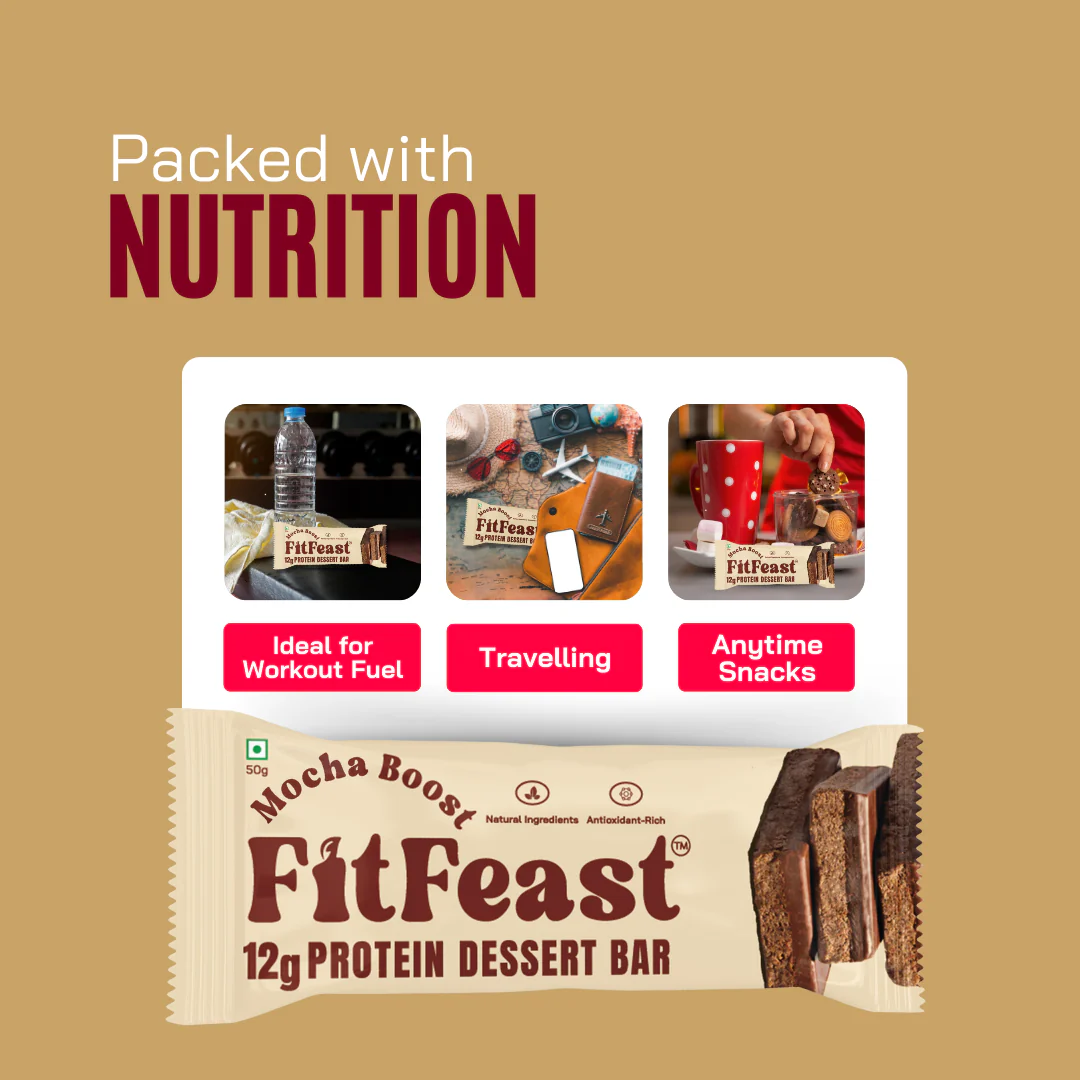 Dessert Protein Bars – Mocha Boost (Single Bar) - Image 4