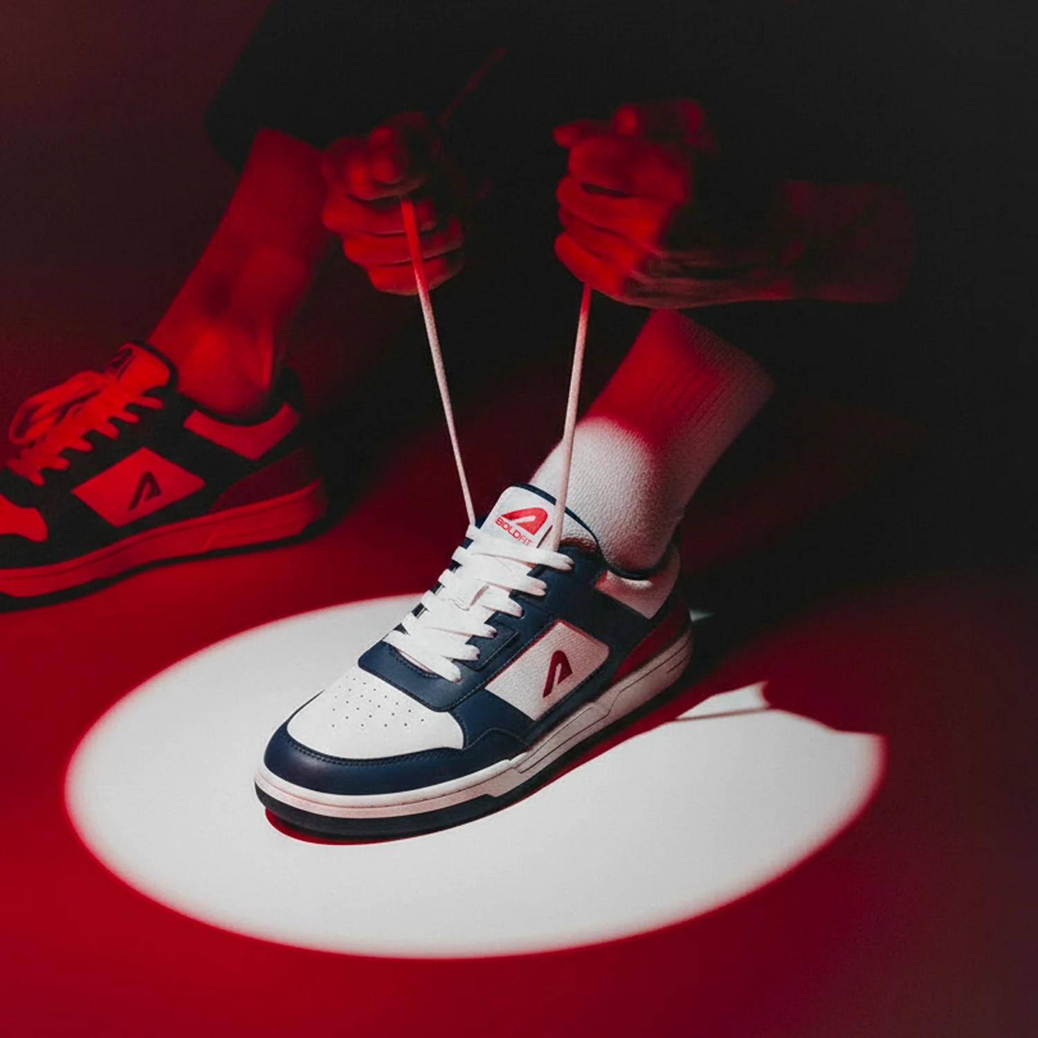 DRIPBLOC ROGUE RED MEN'S SNEAKER - Image 4