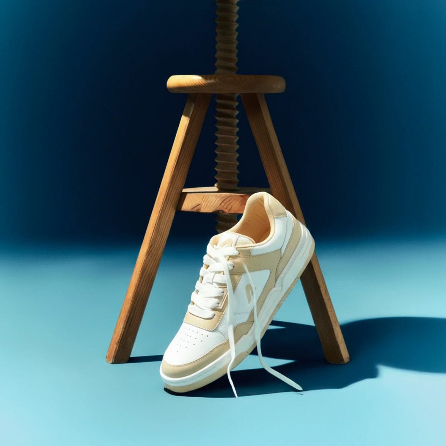 DRIPBLOC SAND BEIGE MEN'S SNEAKER - Image 11