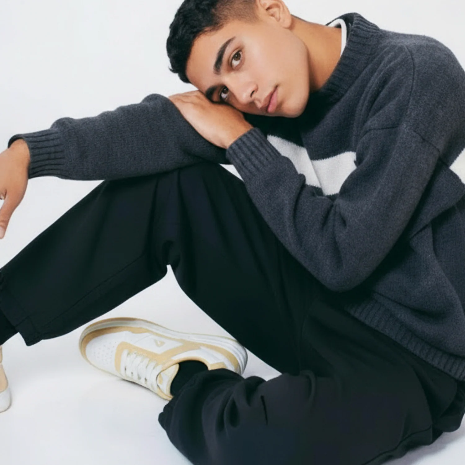 DRIPBLOC SAND BEIGE MEN'S SNEAKER - Image 7