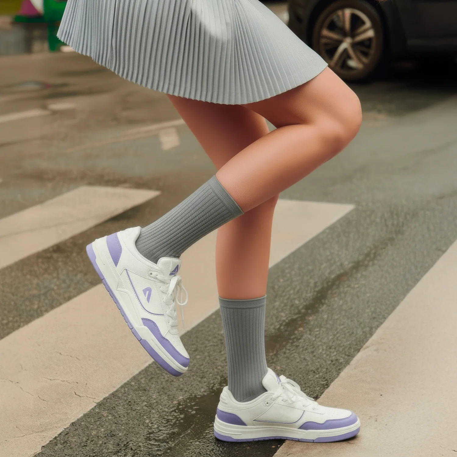 DRIPWAVE LAVENDER BLOOM WOMEN'S SNEAKER - Image 2